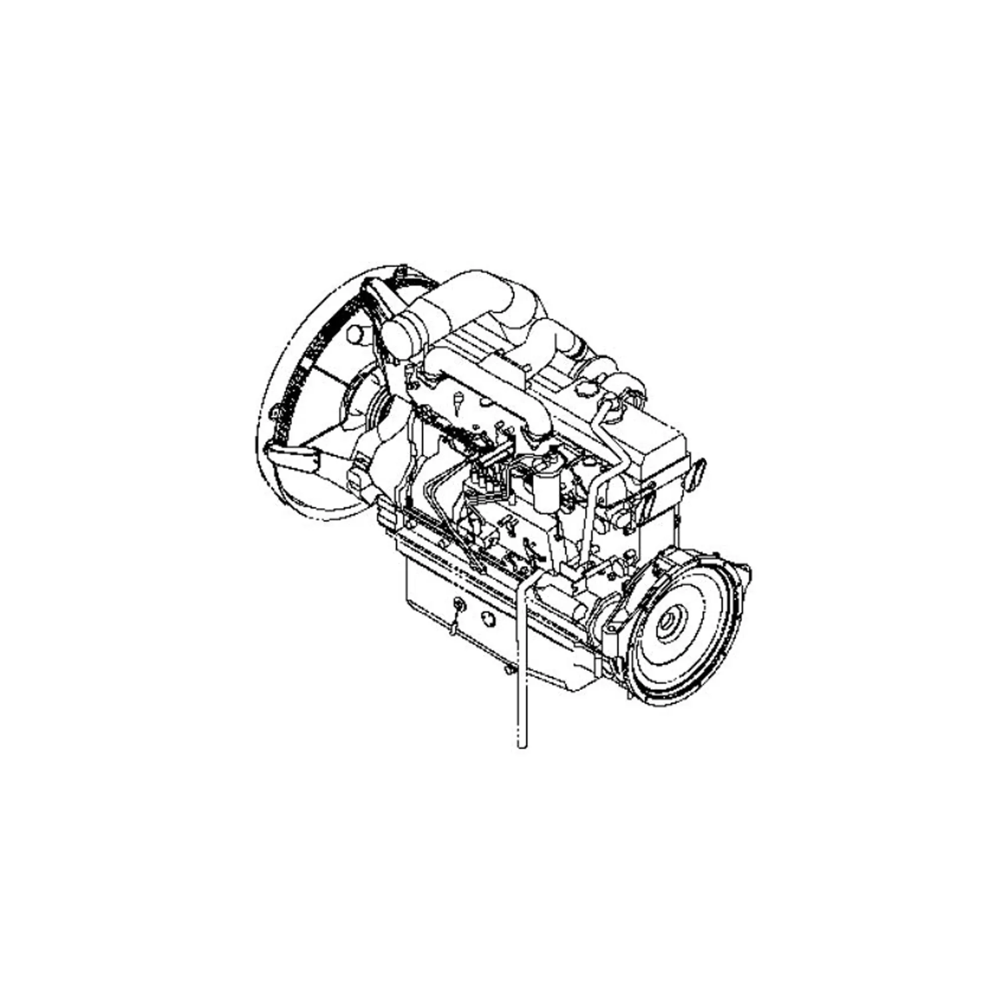 John Deere Diesel Engine, 15.6 Liter - 6WG1XQA