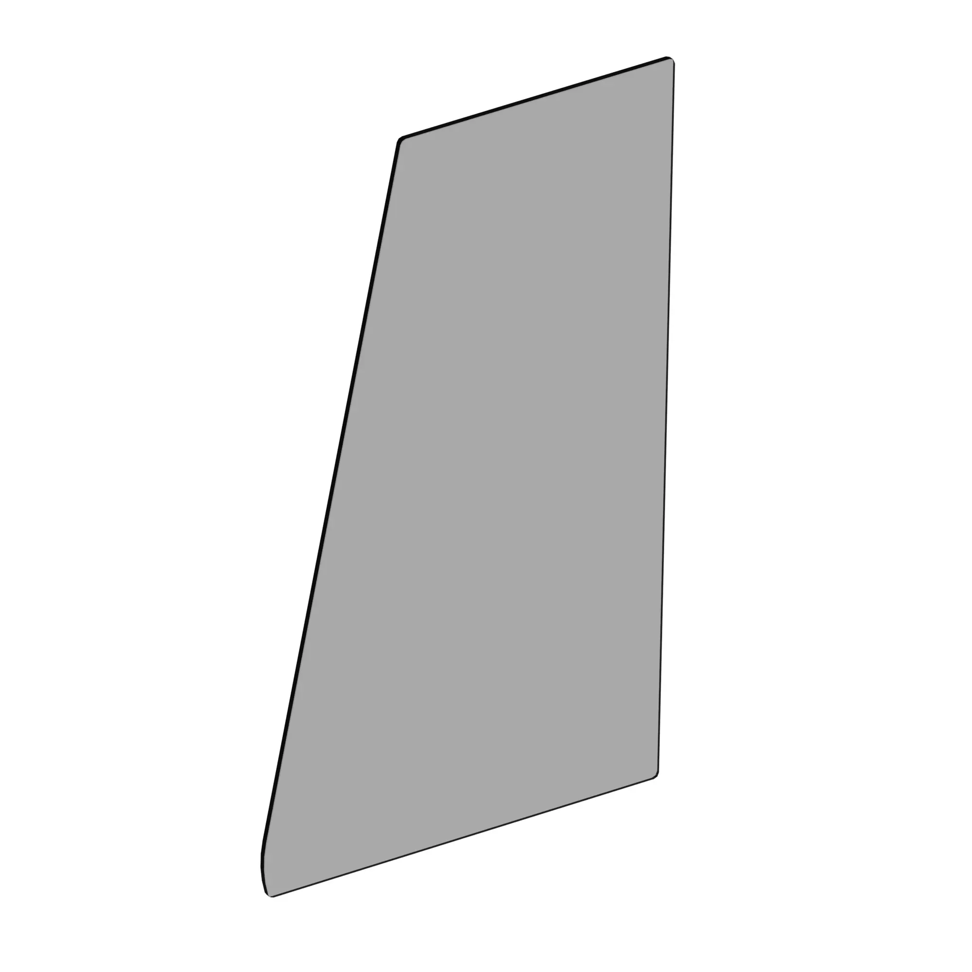 John Deere Hard Coated Door Window - F714801