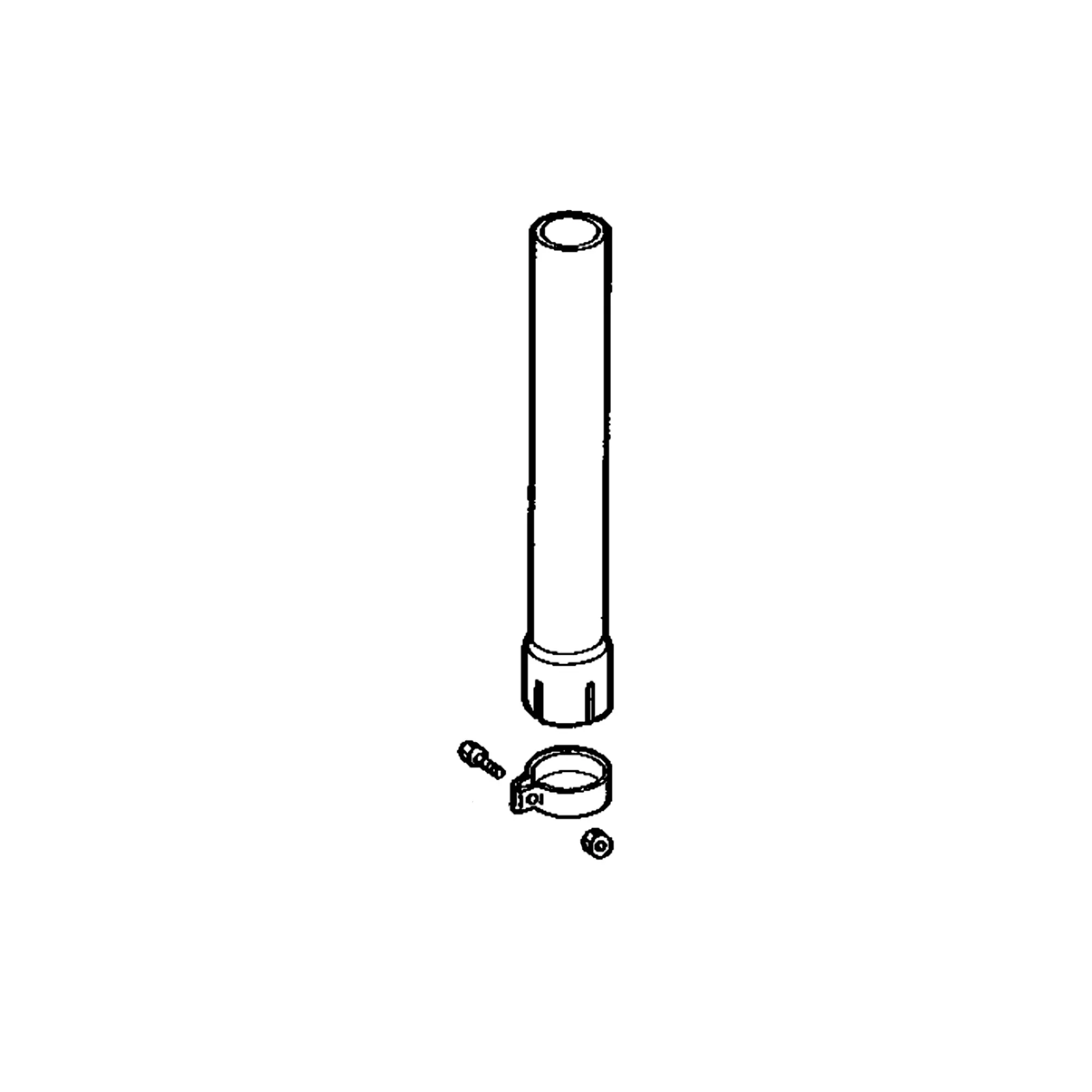 John Deere Muffler Extension Kit - AR80048