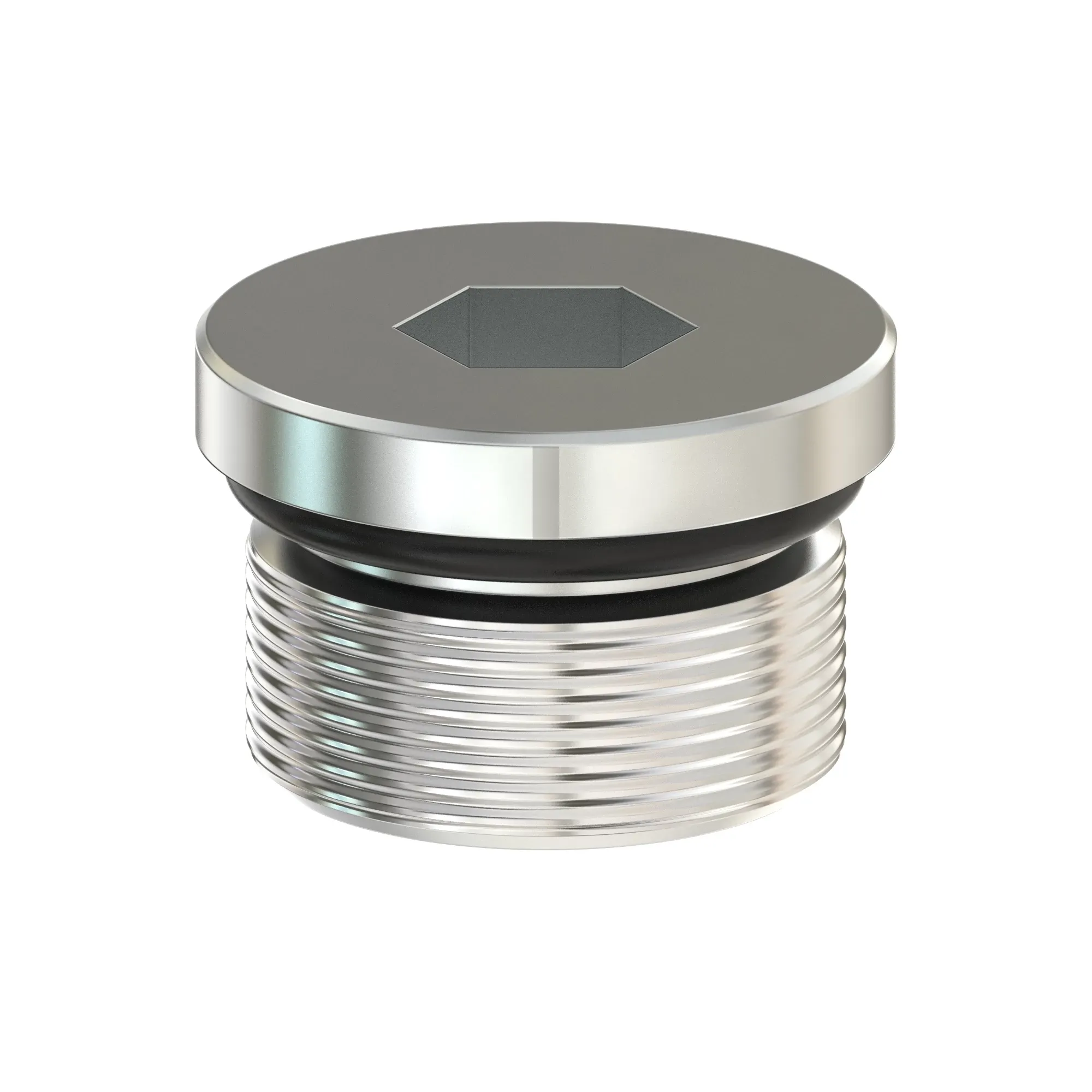 PLUG WITH O-RING, M27 X 2