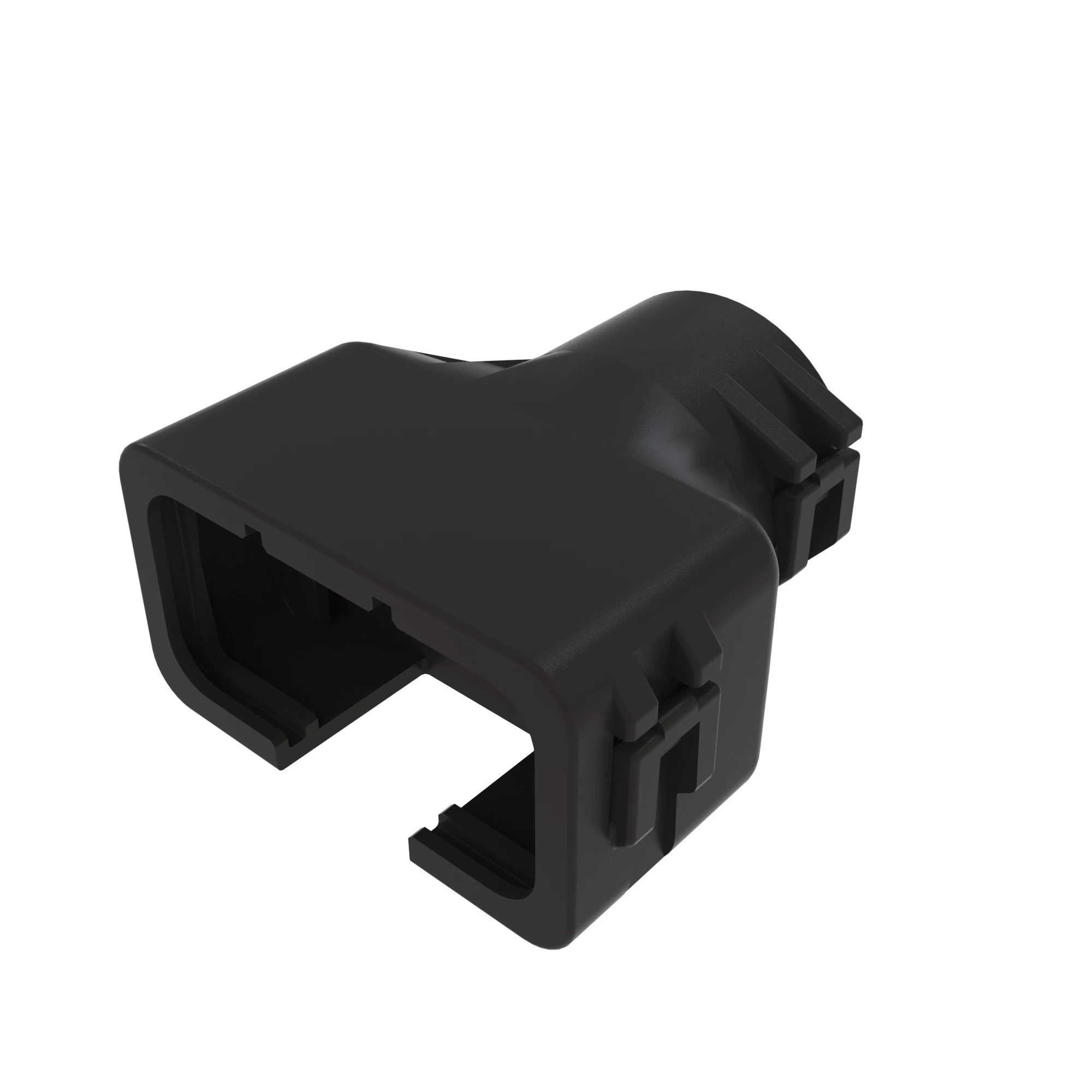 ACCY TYCO AS16 BACKSHELL BLK PLSTC