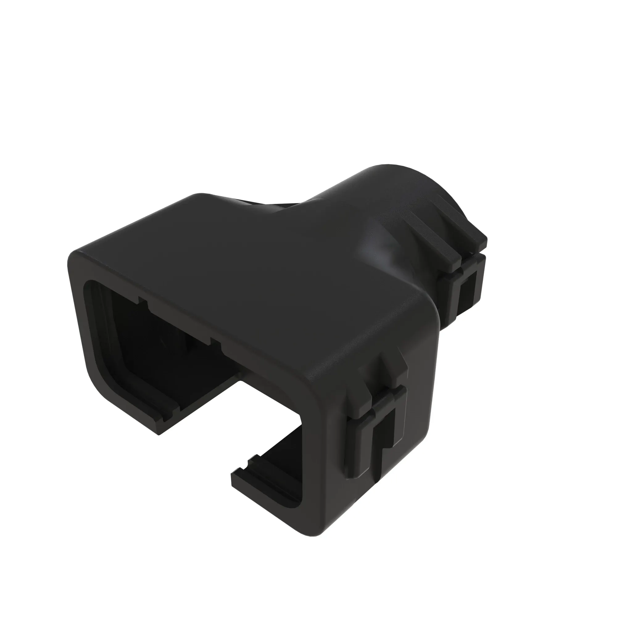 ACCY TYCO AS16 BACKSHELL BLK PLSTC