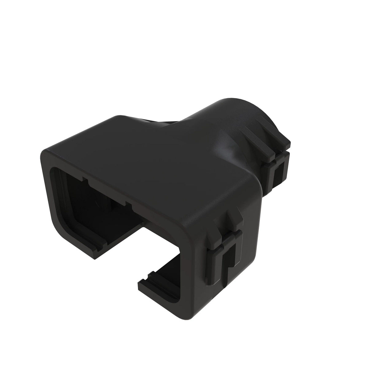 ACCY TYCO AS16 BACKSHELL BLK PLSTC