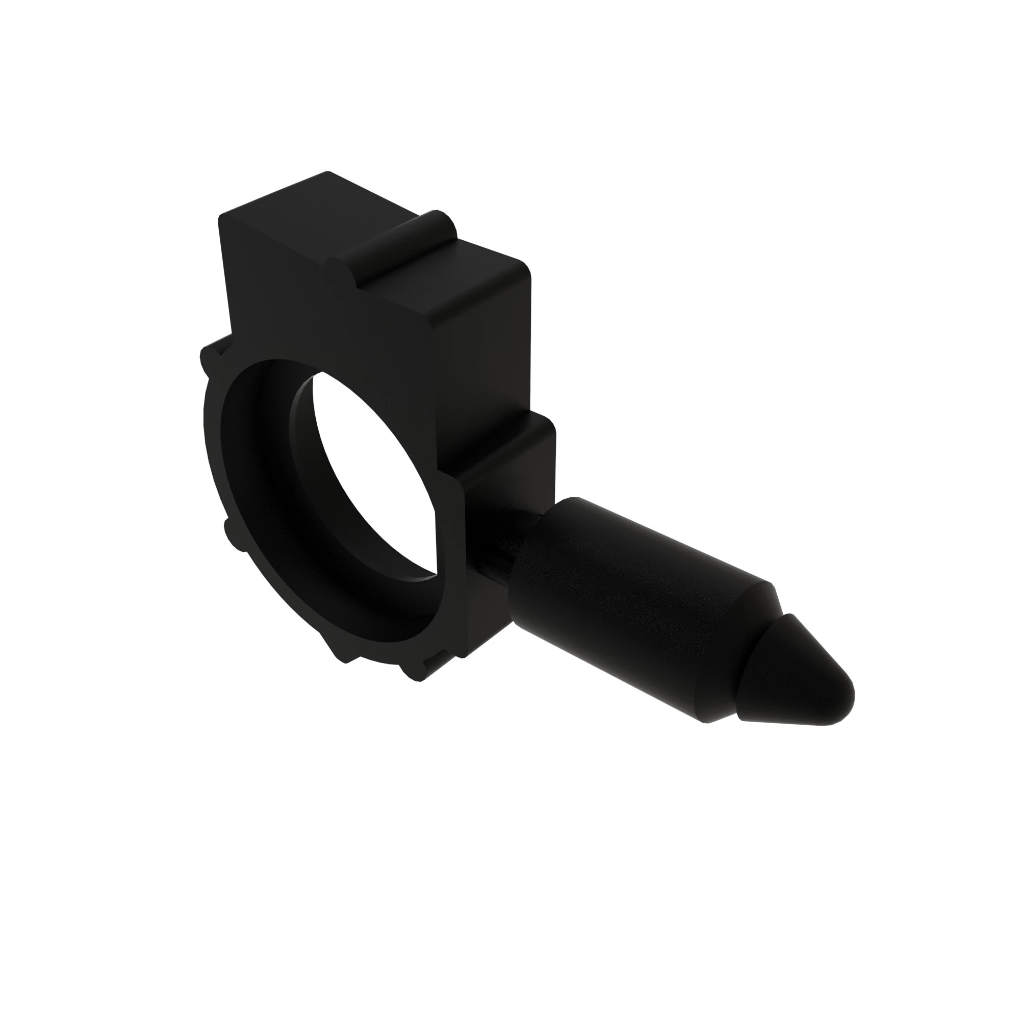 DELPHI-CONVOLUTED CONDUIT CLIP