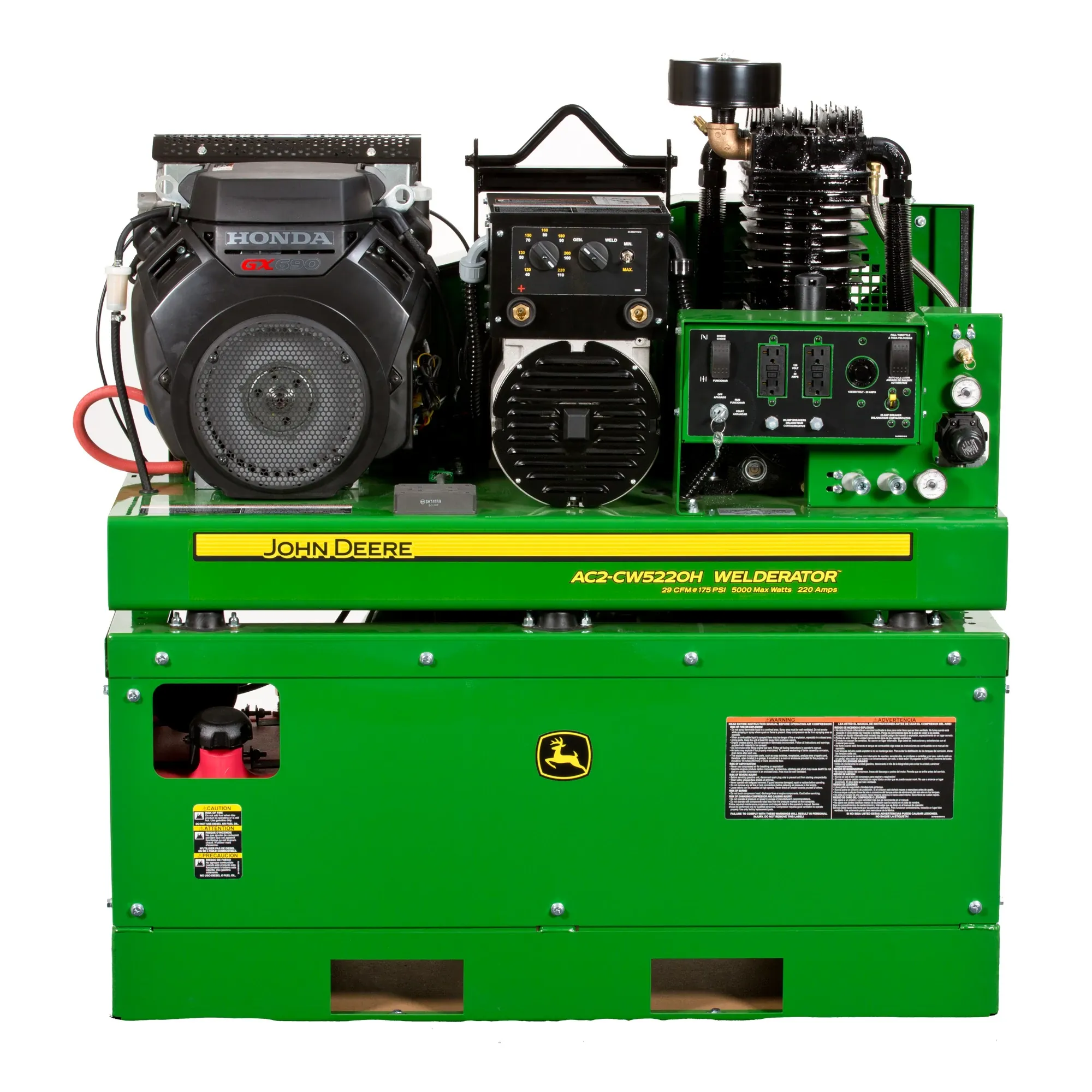 John Deere Two-Stage Air Compressor, 20-Gallon - AC2-CW5220H