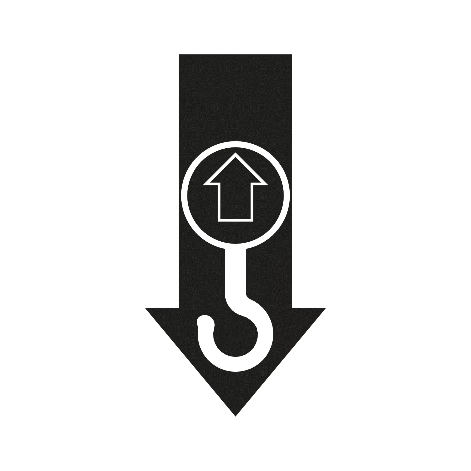 John Deere Lift and Tie Down Label - T260476