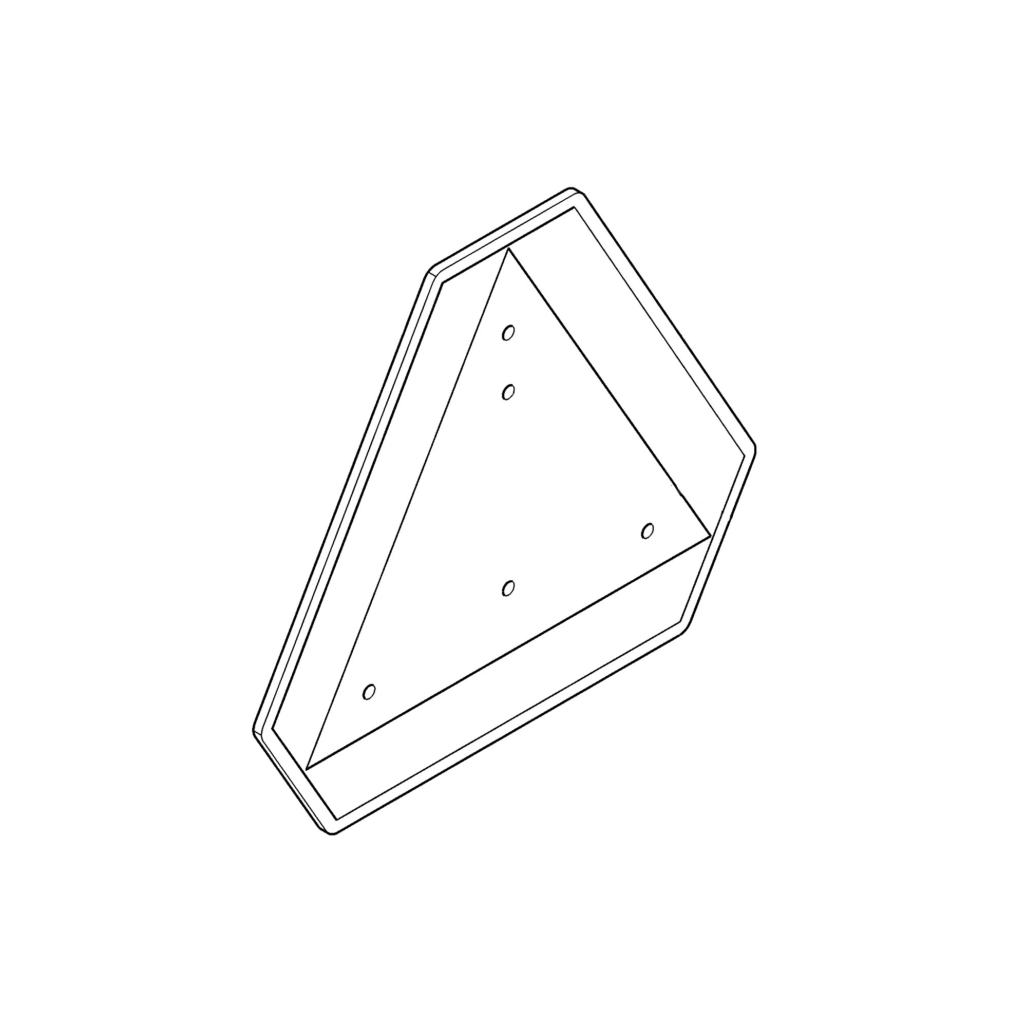 John Deere Safety Triangle - ER207320