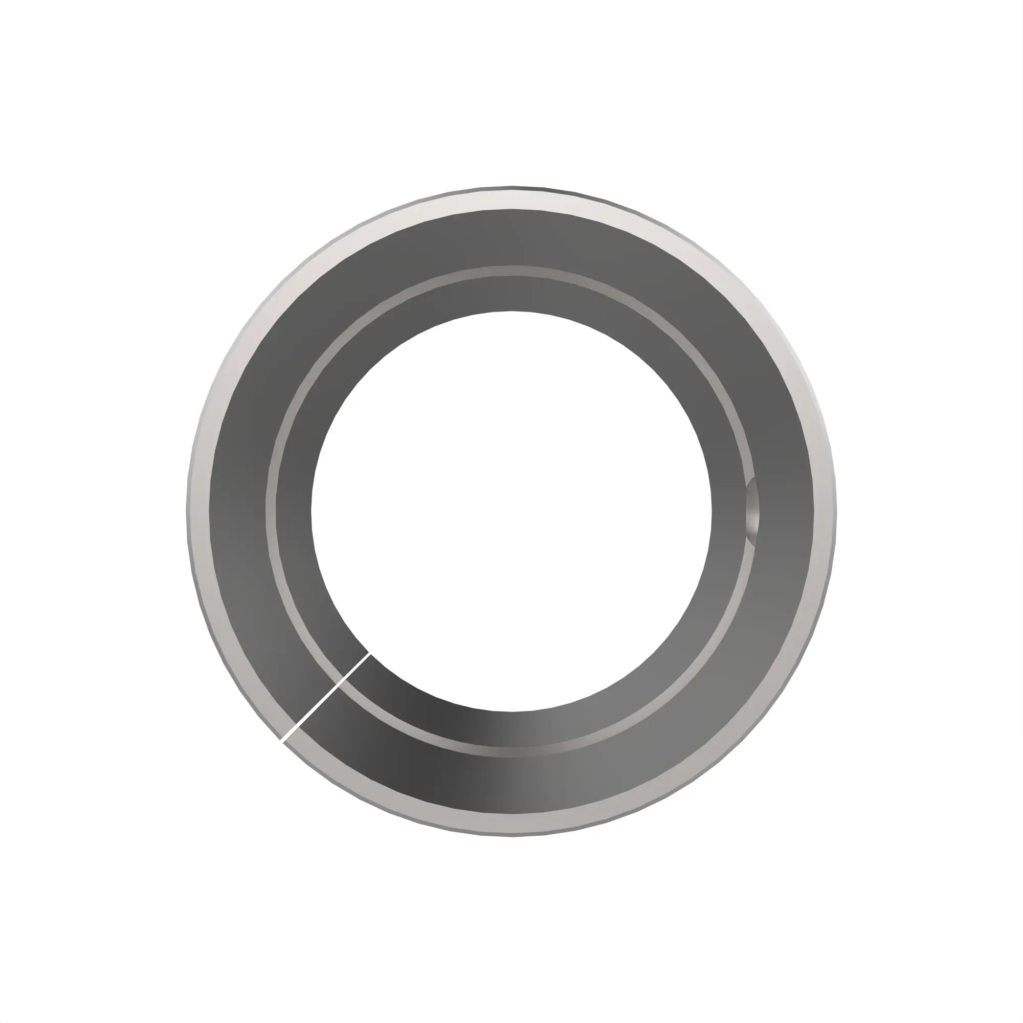 John Deere Cylindrical Alloy Bushing with Hole, Right Side - F2724R