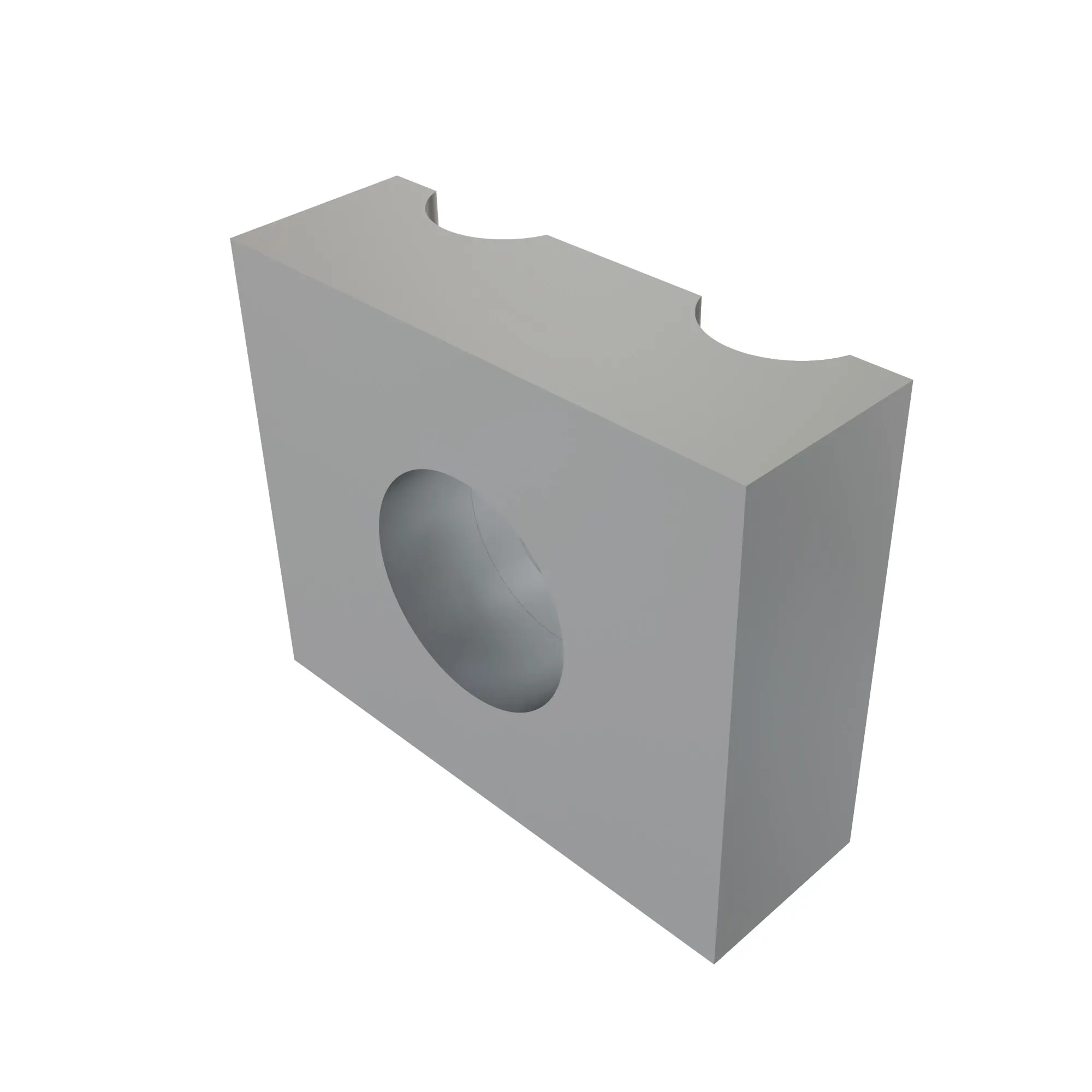 John Deere Twin-Tube Half Clamp - KV13506