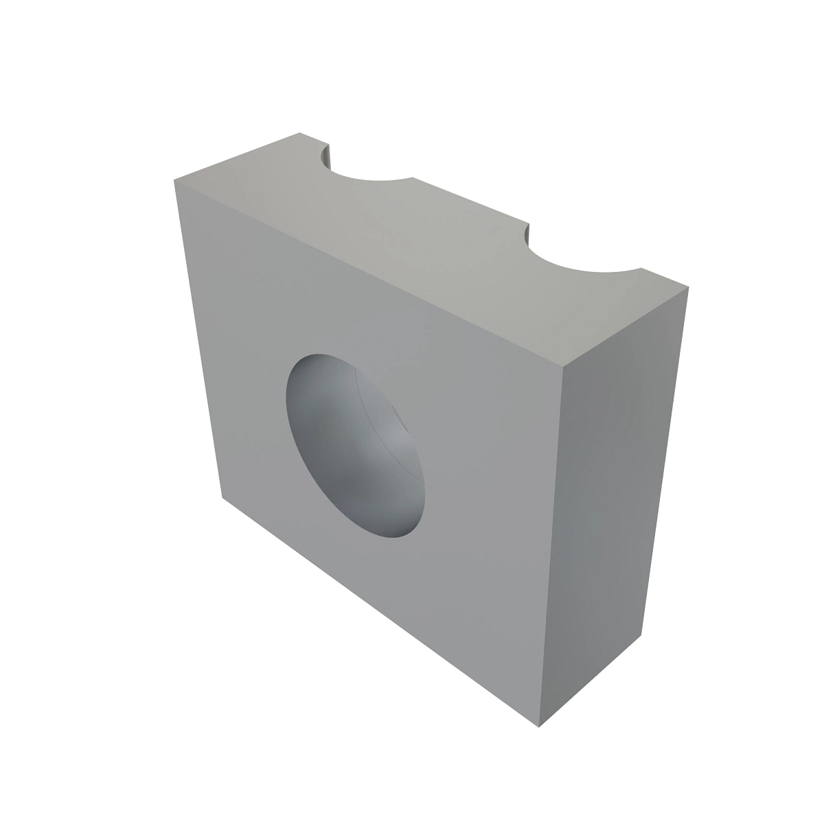 Clamp, Half 3/8 Twin 3/8 Tube