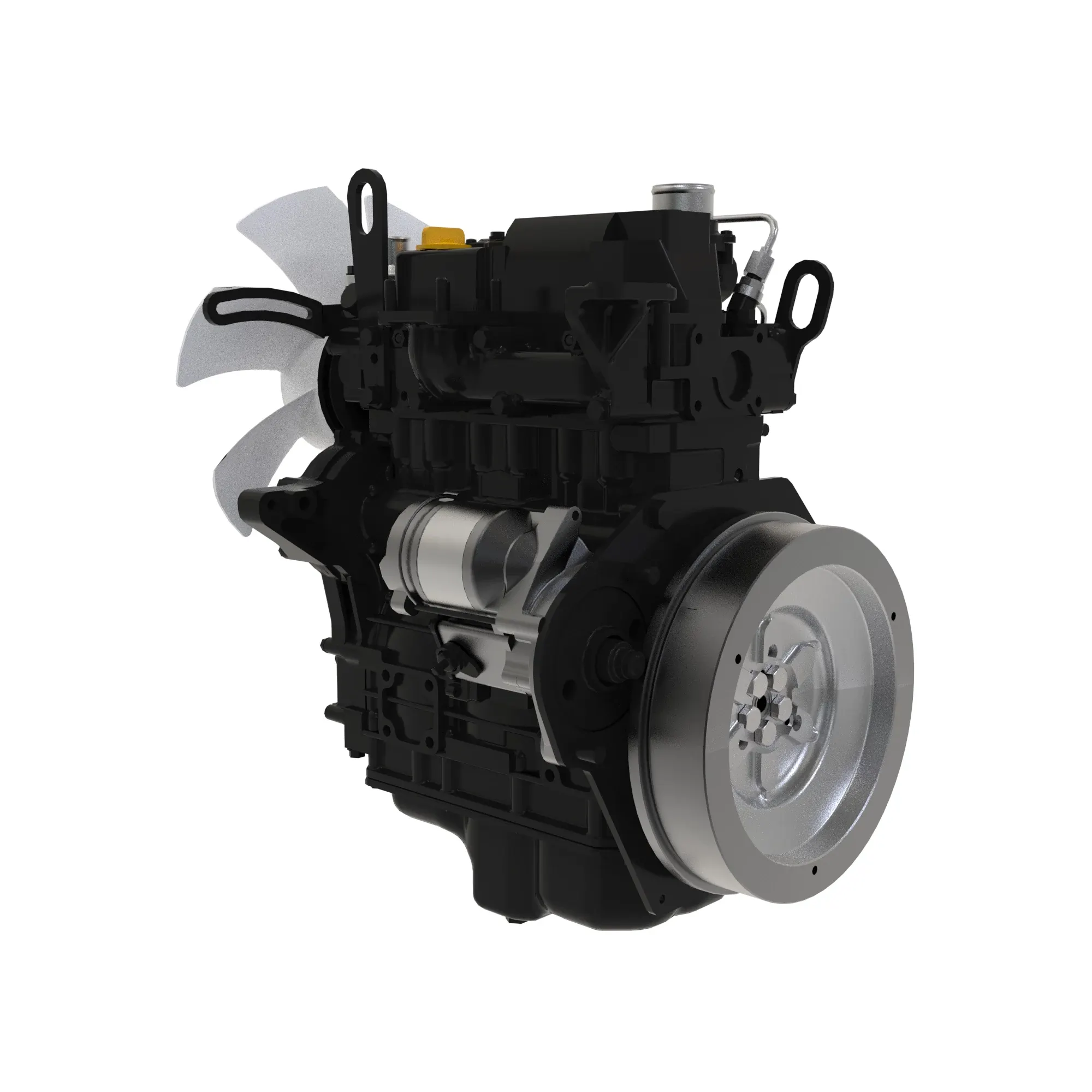 Diesel engine, 3TNV76-XCJT, Yanmar