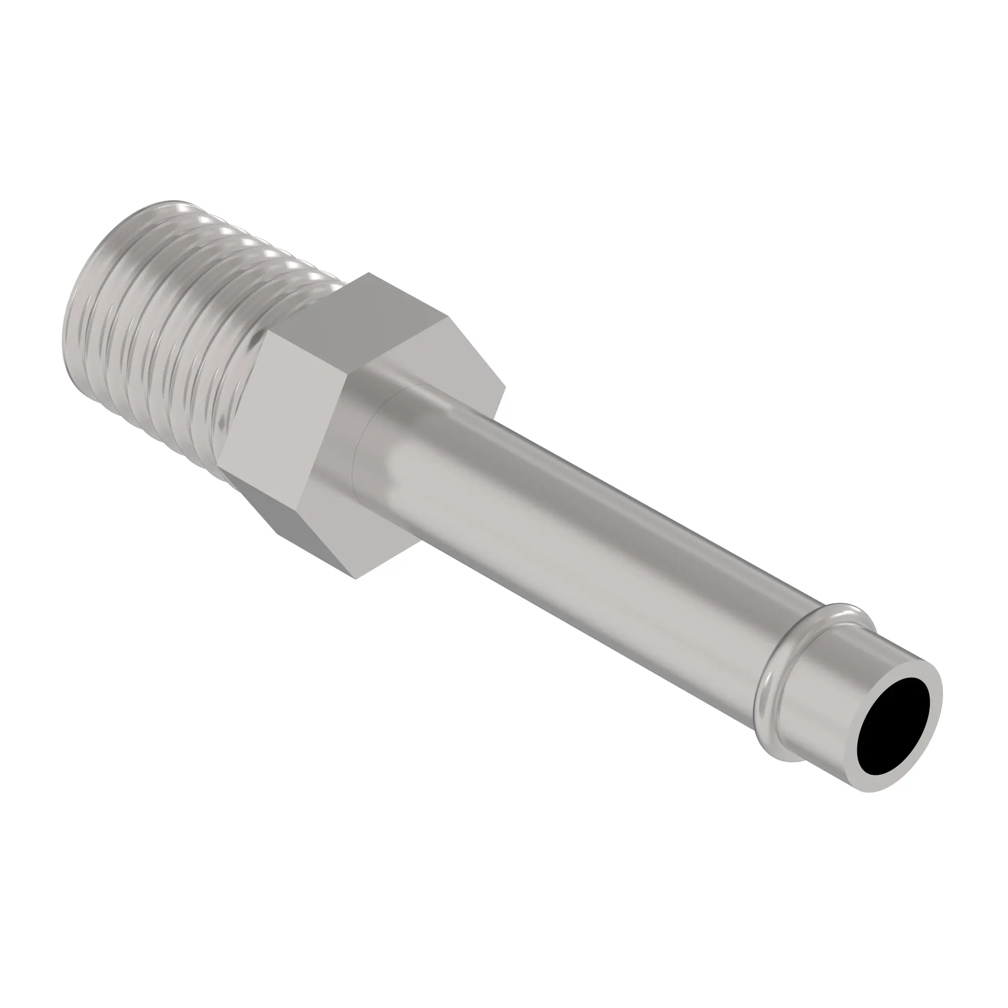 2MM ORIFICE HOSE BARB 1/4 INCH NPT