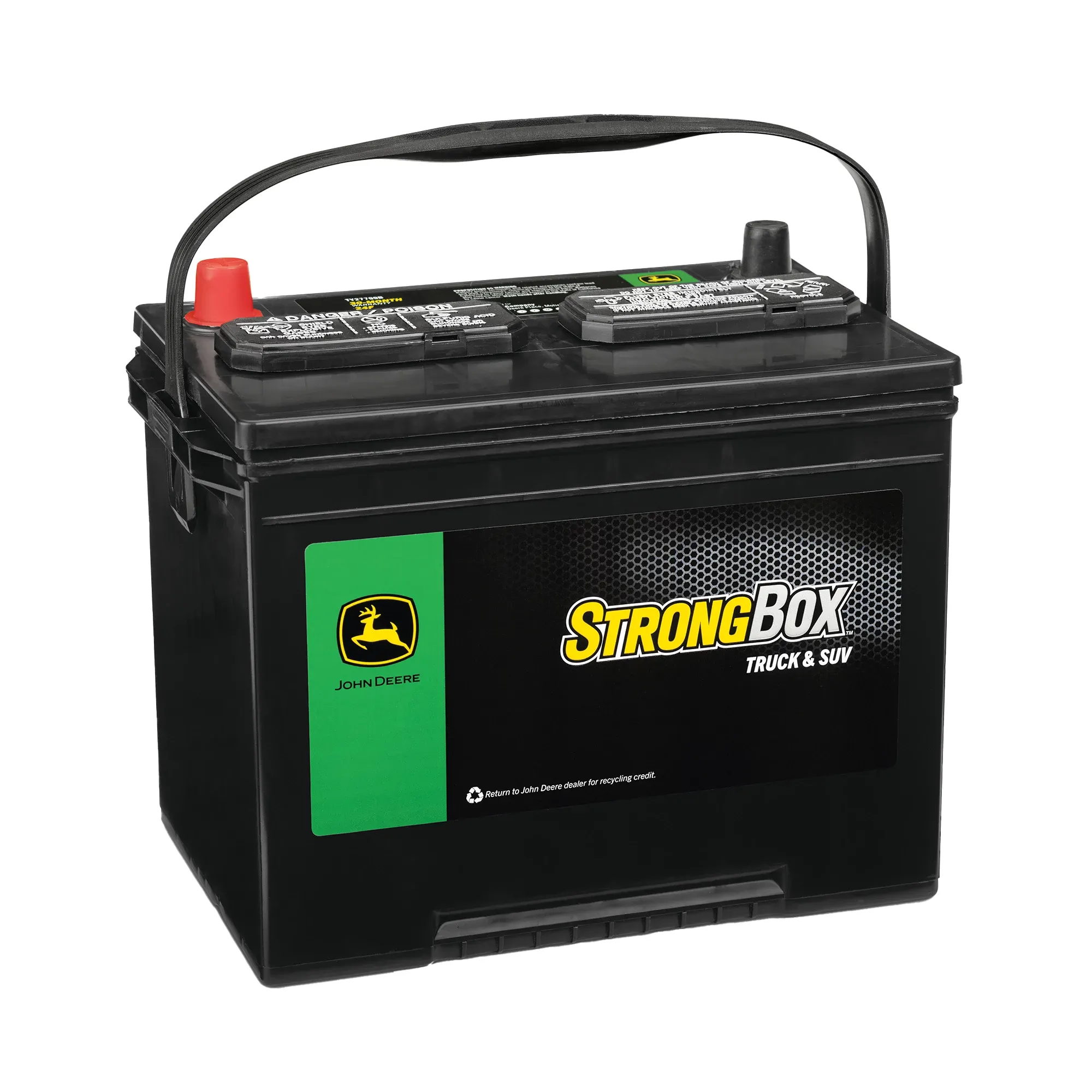 John Deere 12 Volt Battery, Wet Charged, 70 Ah, 700 CCA, 24F BCI - TY27799B
