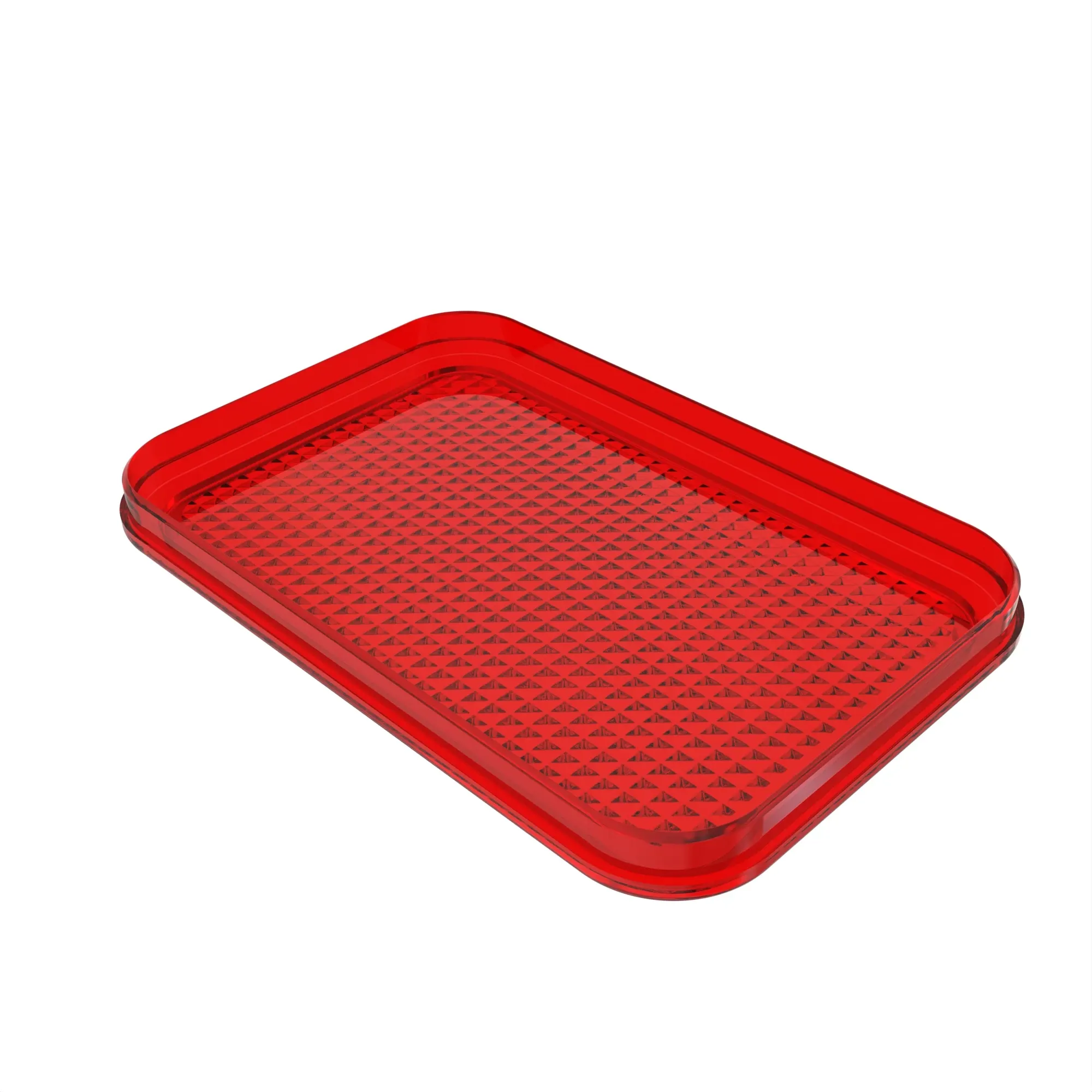LENS, WARNING RED