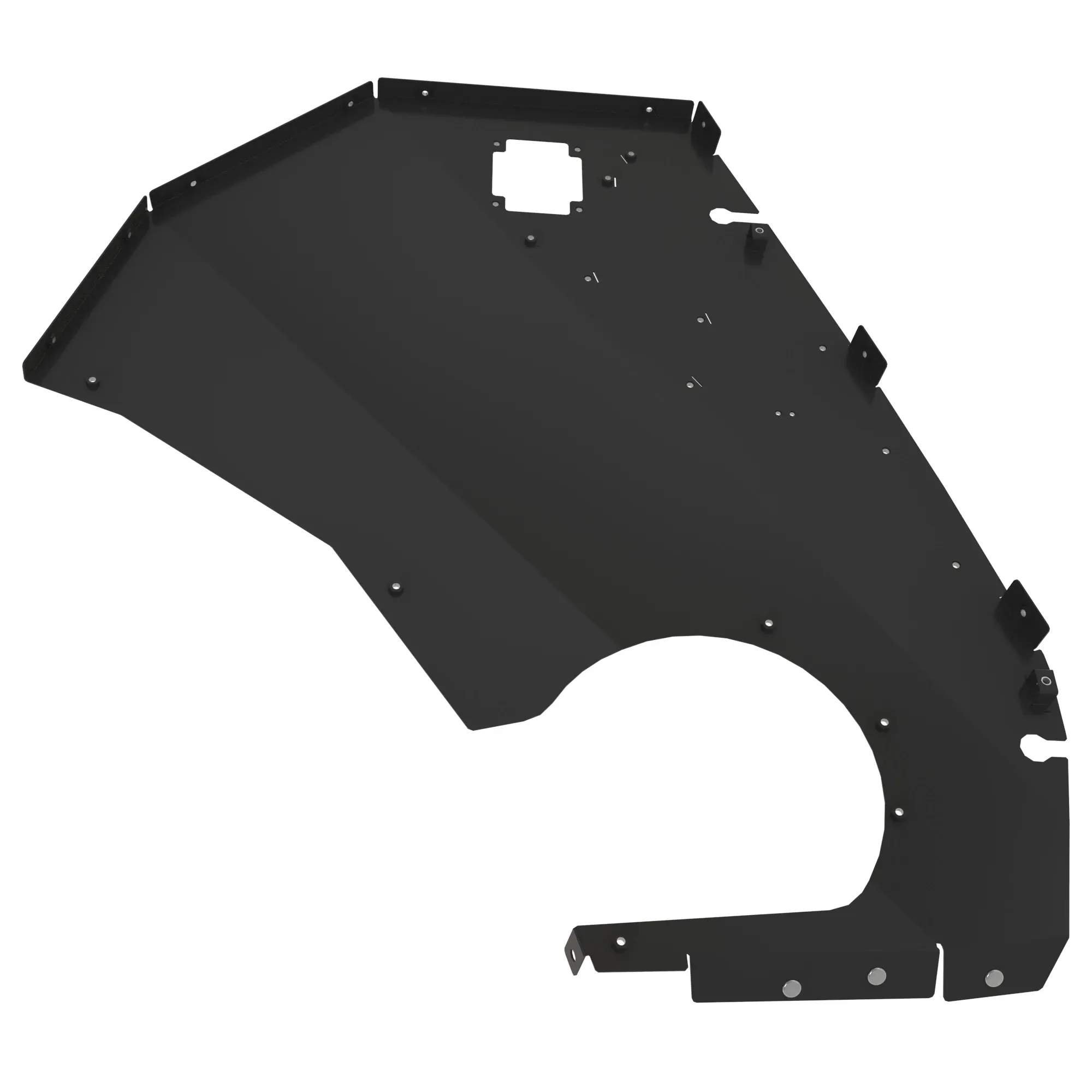 John Deere ATD Inner Wall Cab Suspension Heat Shield - TA17800