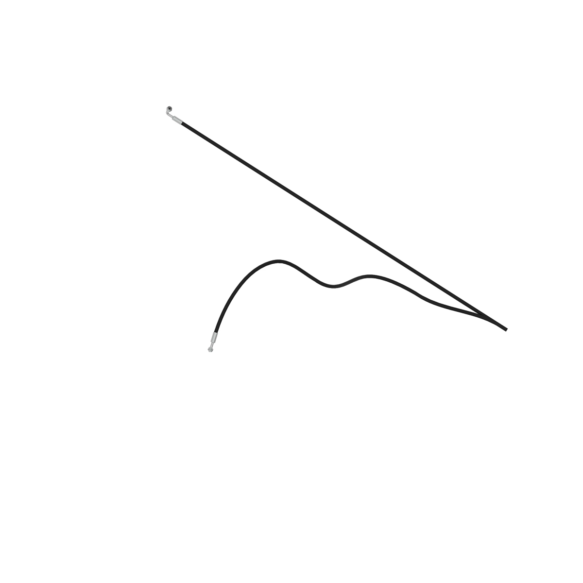 John Deere Refrigerant Hose Line - RE323676