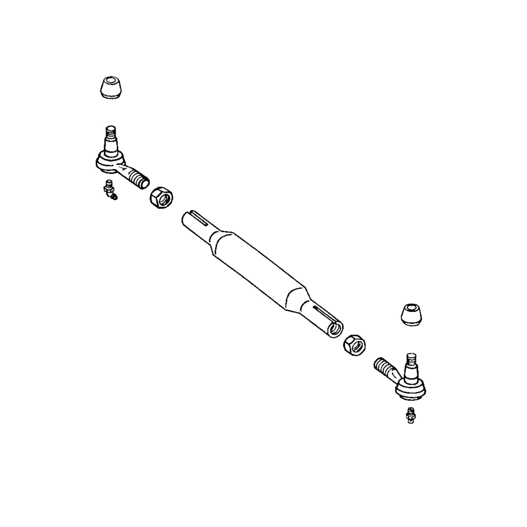 John Deere MFWD Tie Rod Assembly - RE66620