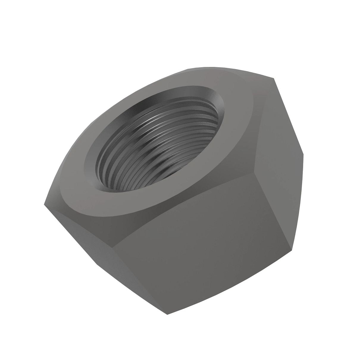 John Deere Hexagonal Lock Nut, 9.525 mm (3/8") - T54568