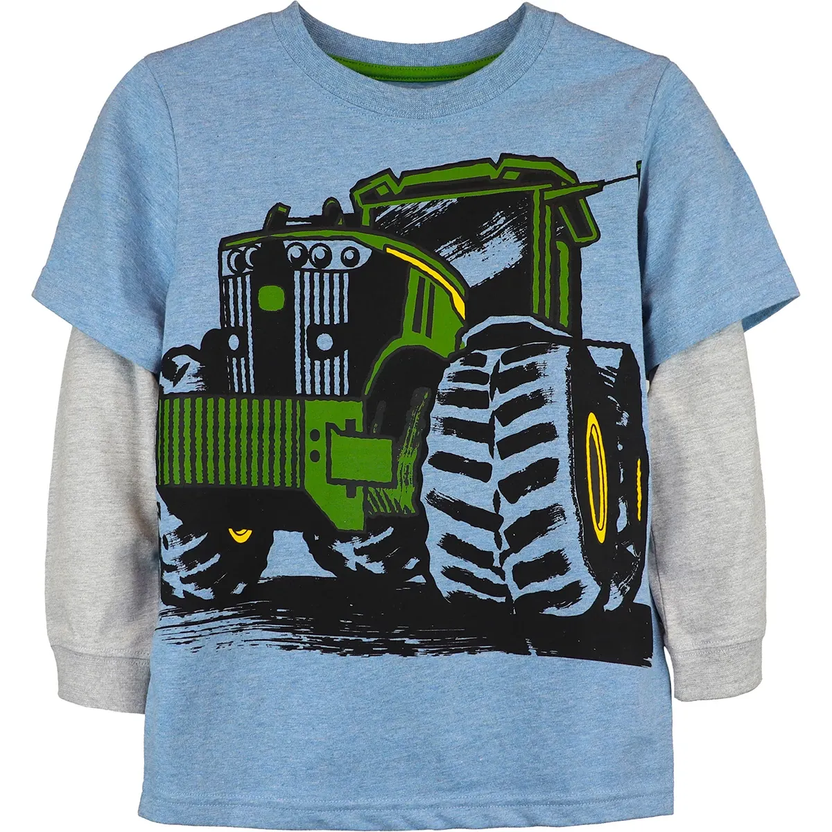 Kids Mega Tractor Long Sleeve T-Shirt
