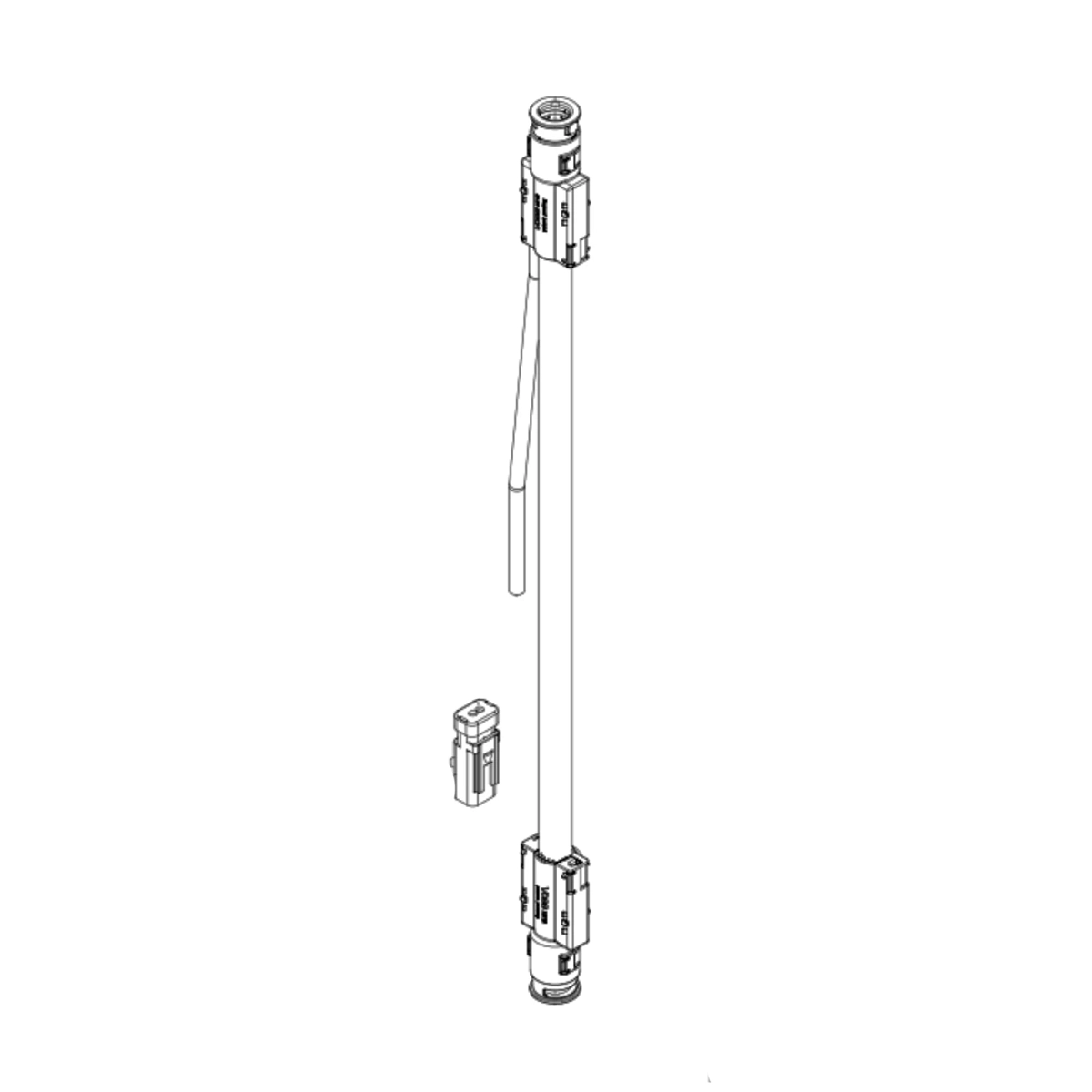 DEF Line, Suction, 500MM, 3/8" Stra