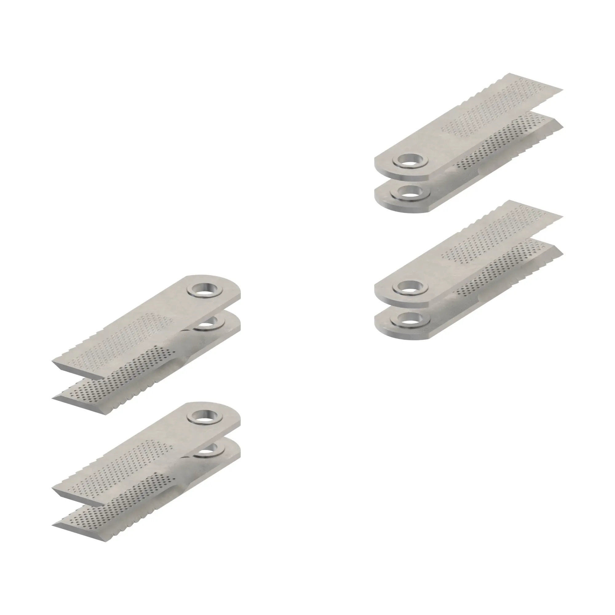 John Deere Straight Knife Kit, Set of 8 - KXE10961