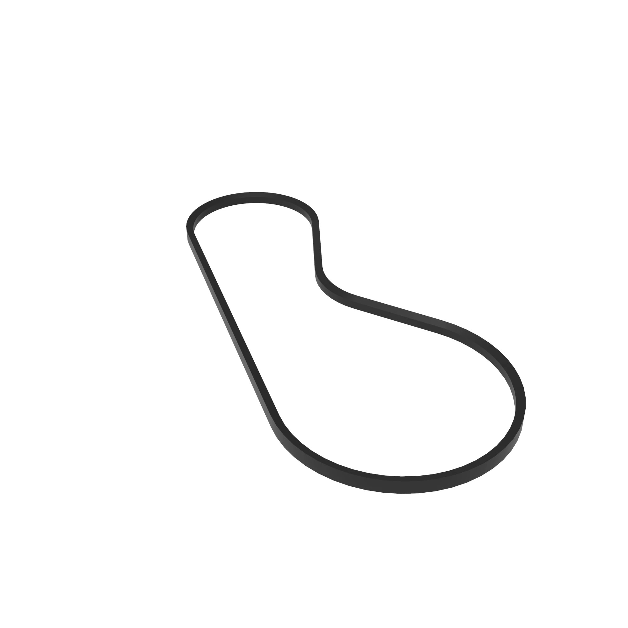 John Deere Vacuum Fan Drive V-Belt, Effective Length 1255 mm (49 inch) - HXE68015