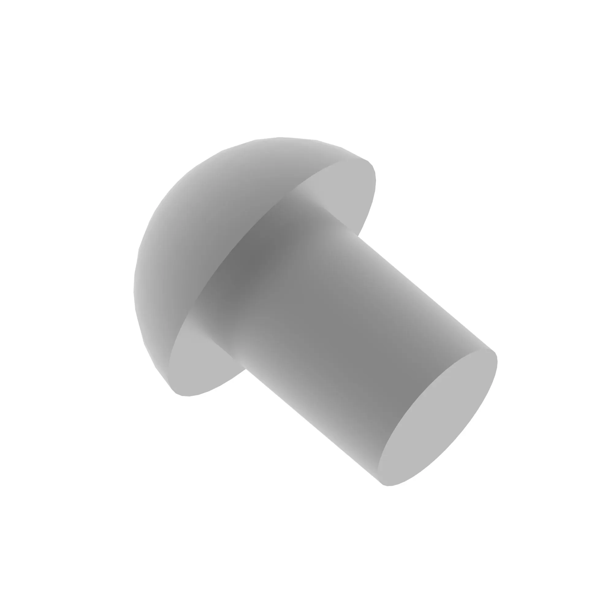 RIVET, SOLID, BUTTON HEAD