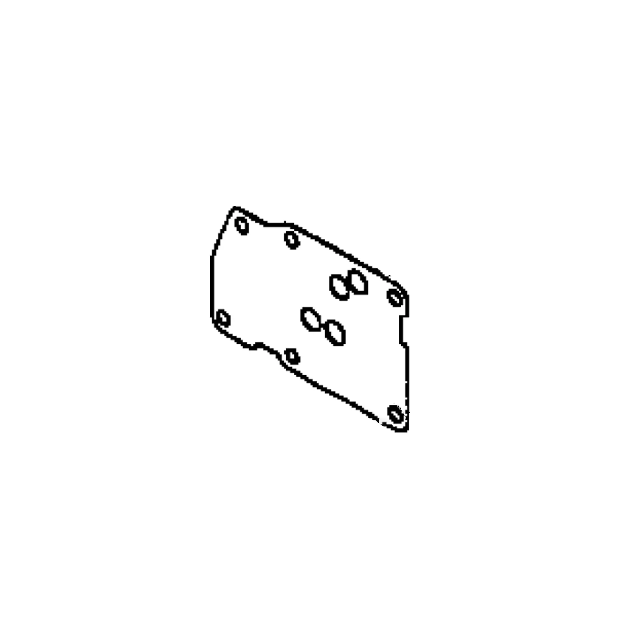 John Deere Electro-Hydraulic Valve Gasket - R209259