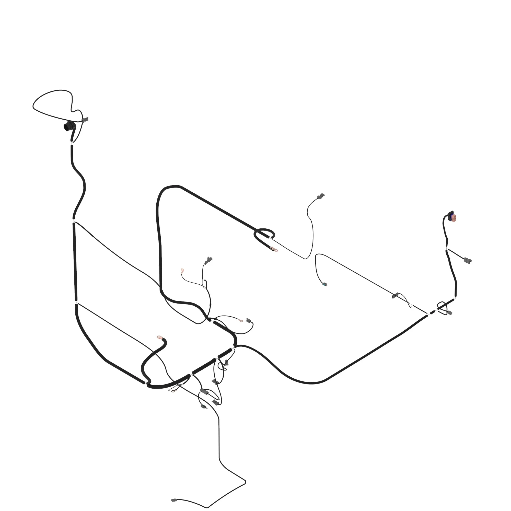John Deere Engine Wiring Harness - AH230515