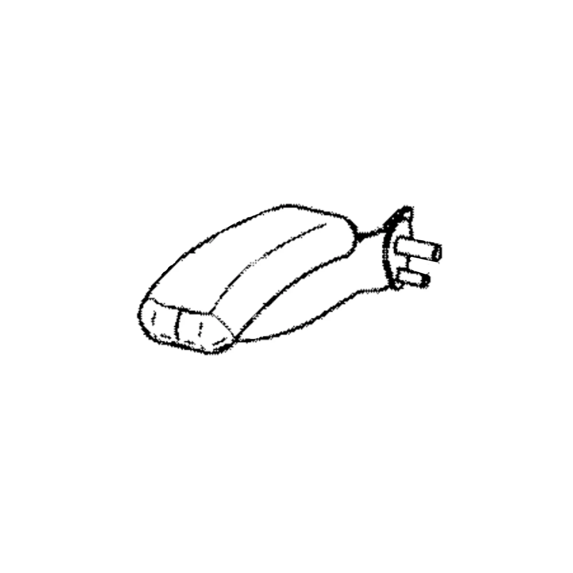 John Deere Right Side Armrest - AUC12952