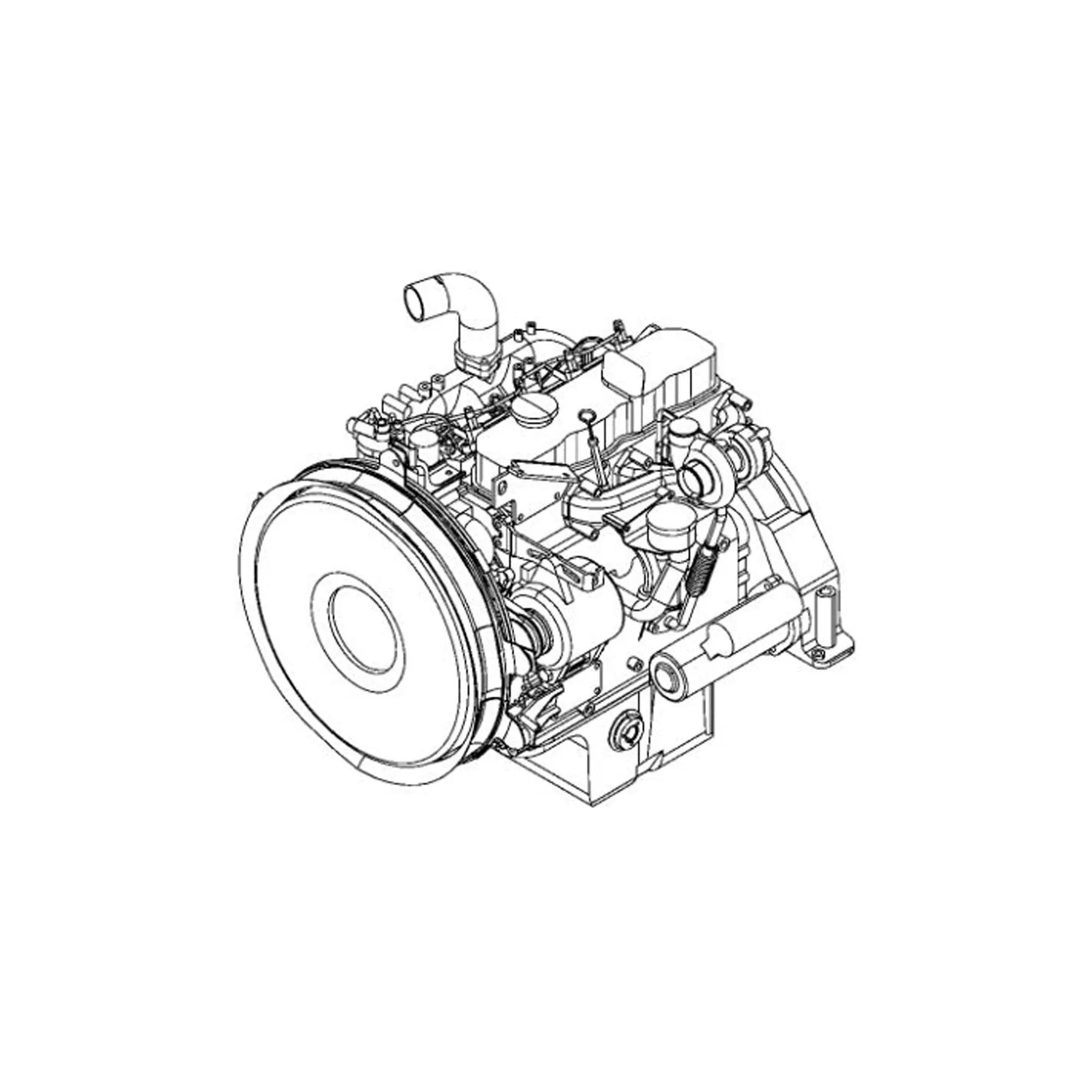 John Deere Diesel Engine, 3 Liter - 4JJ1XYSA03