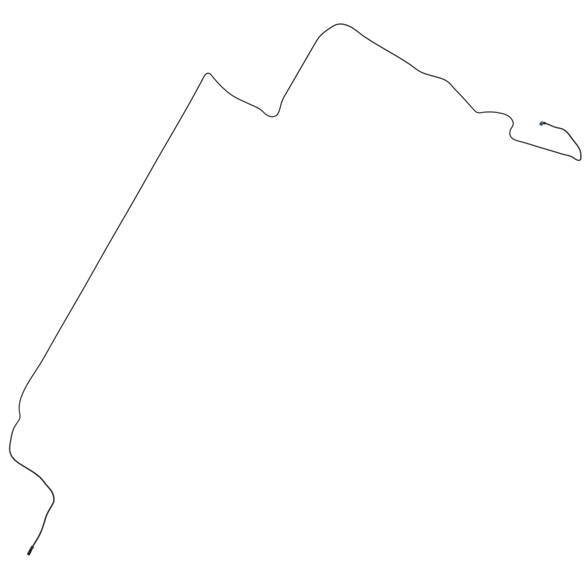 John Deere IPM to Tailings Elevator Camera Cable Harness - AXE85732