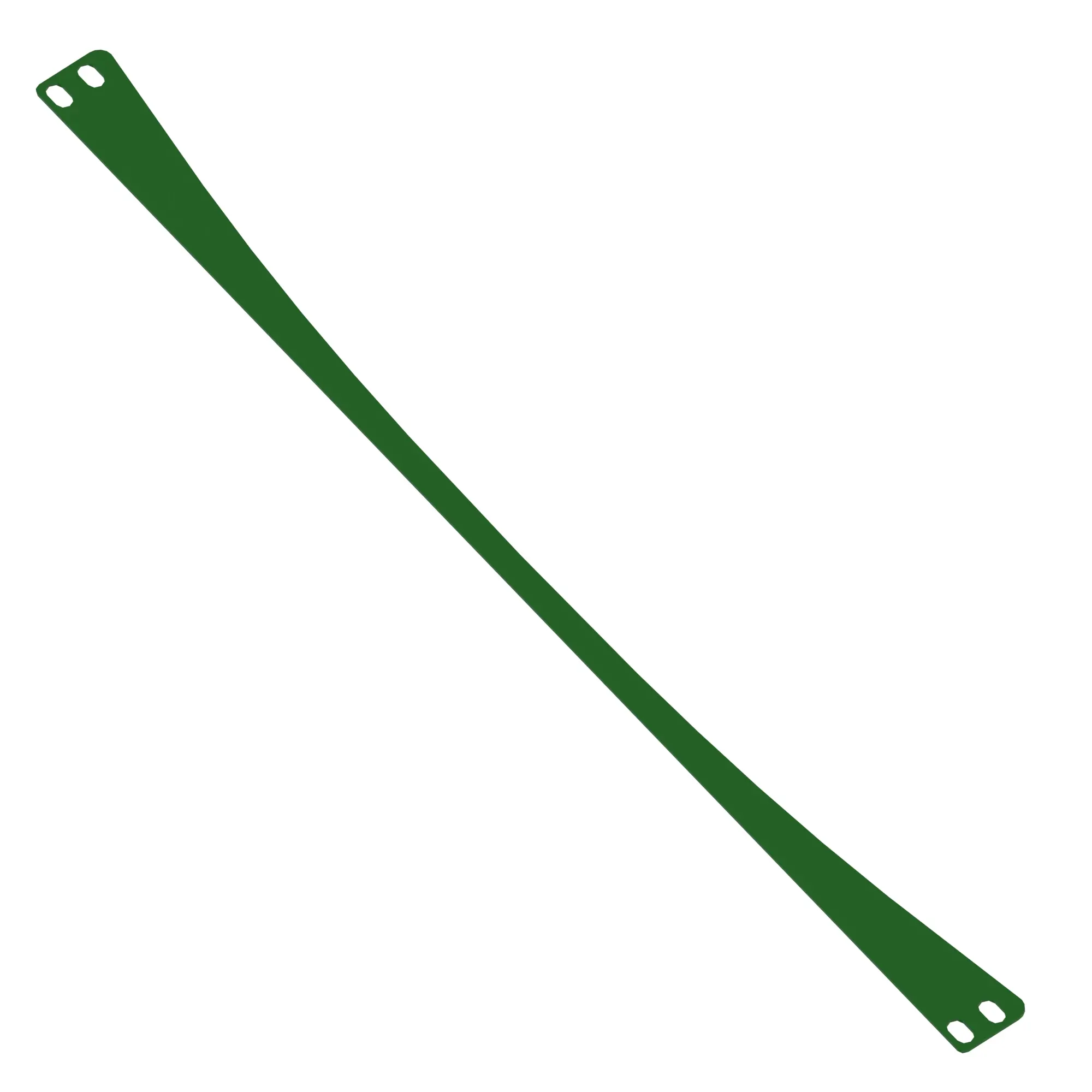 John Deere Center Cab Platform Front Shield Sheet - CXT10638