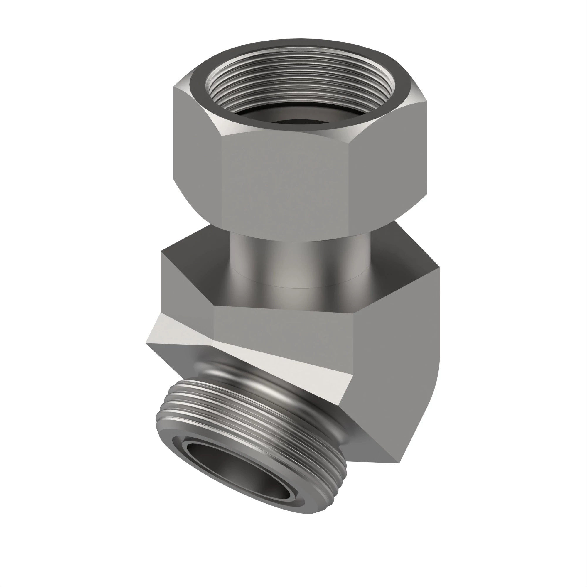 45 DEG SWIVEL ELBOW, ORFS (SWE45)