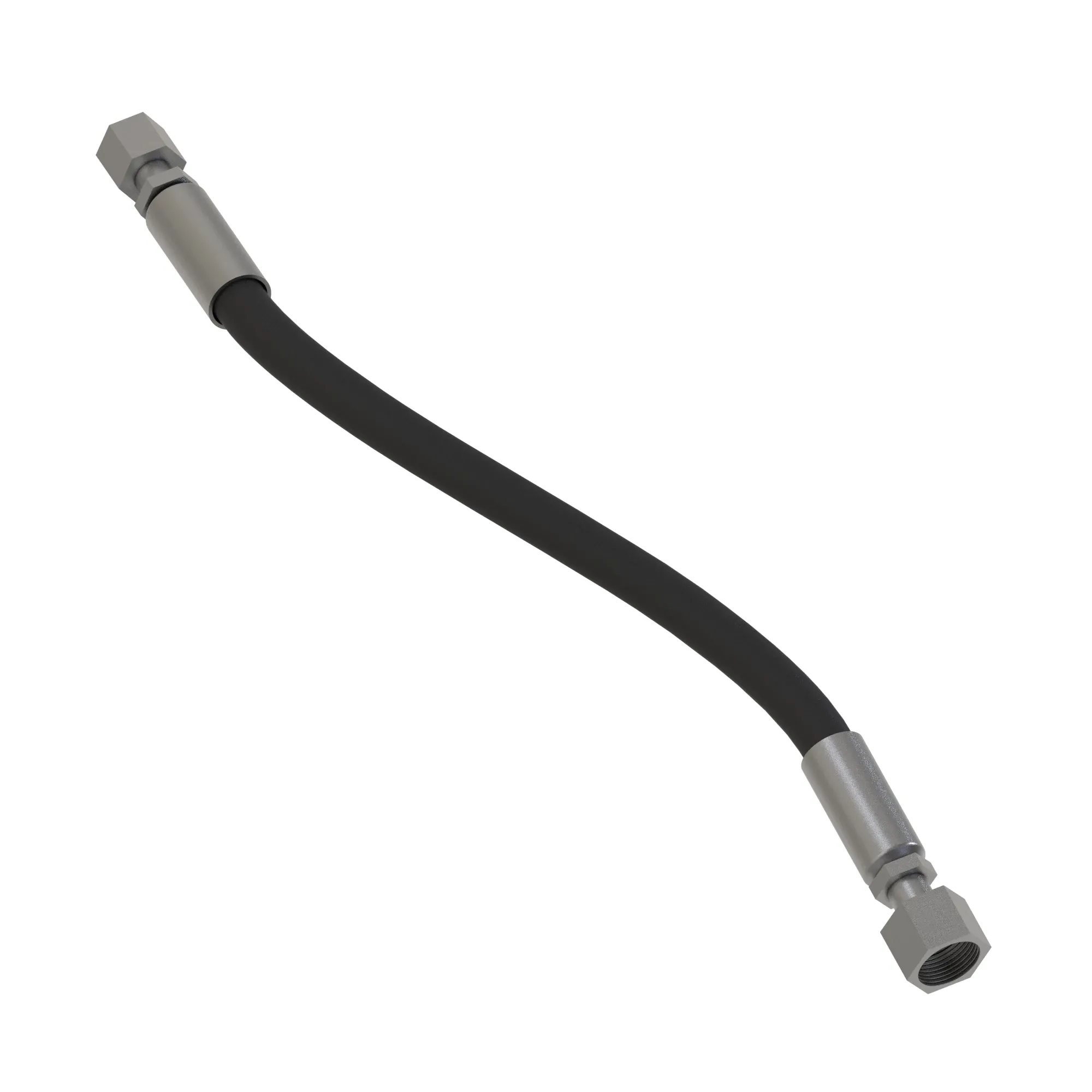 John Deere RH MFWD Steering Hose - TA19113