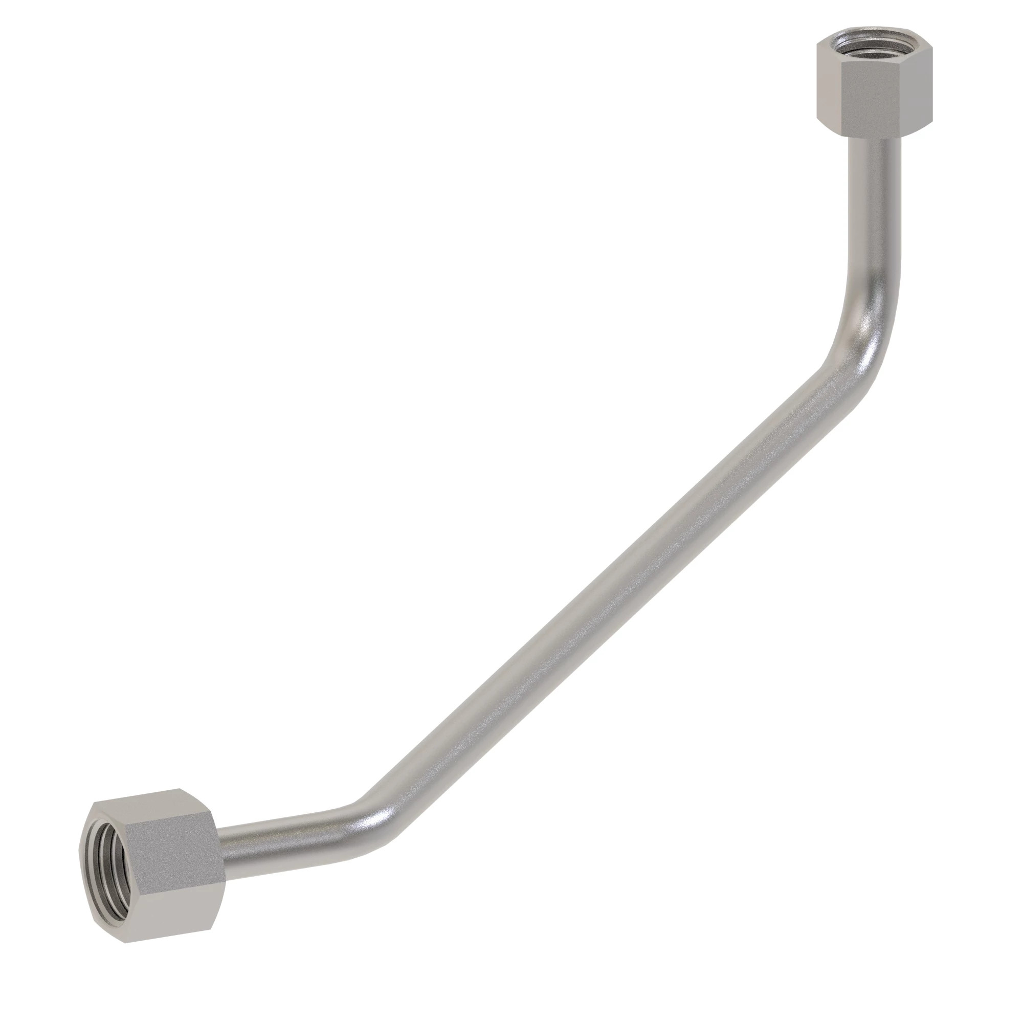 John Deere Upper LH Front SCV Coupler Oil Line - RE329354