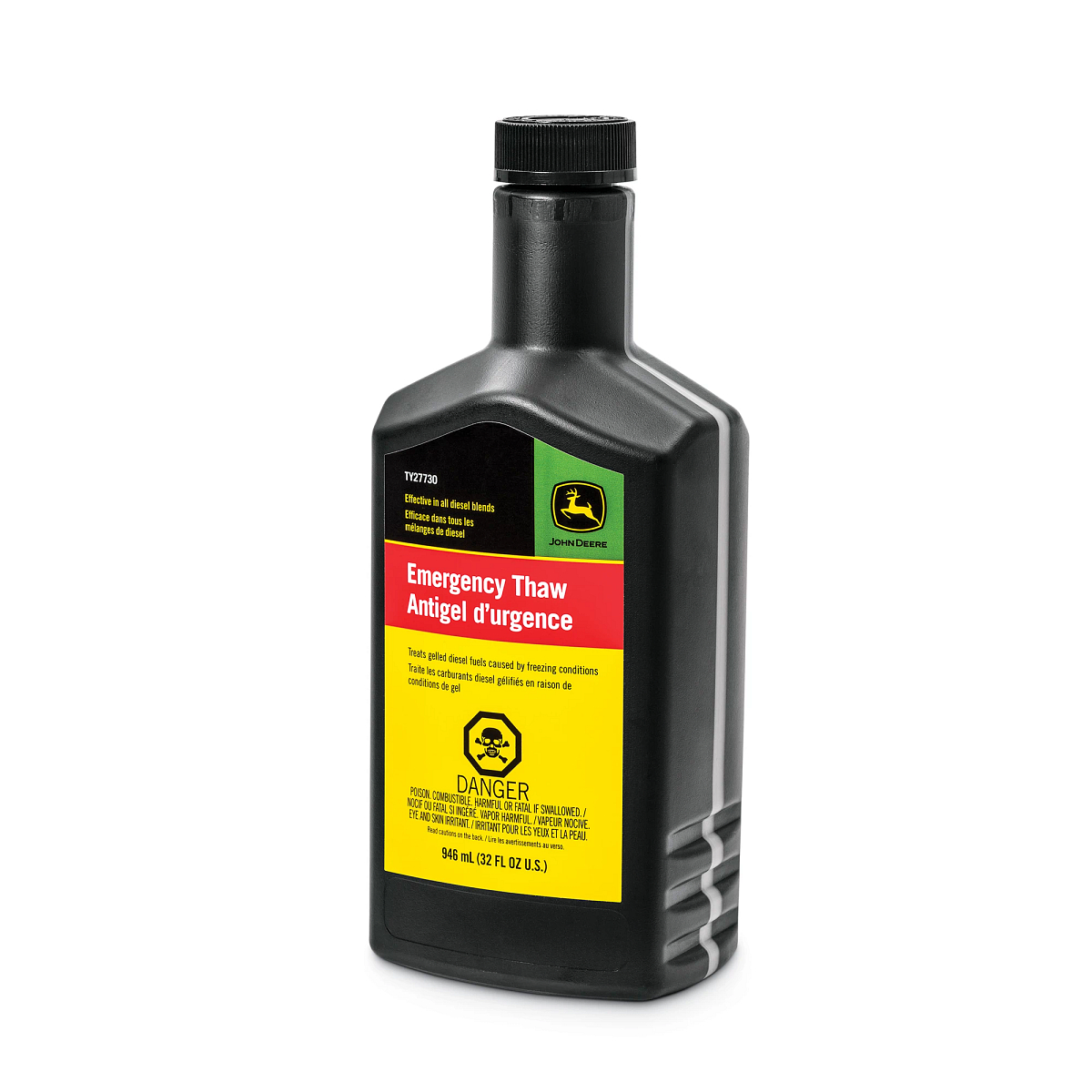 John Deere Diesel Fuel Flow Improver (Emergency Thaw), 946 ml (32 Fluid Oz) - TY27730