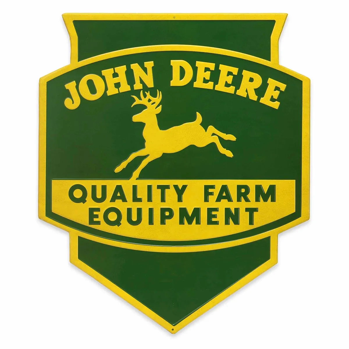 Farm Equipment Shield Metal Sign
