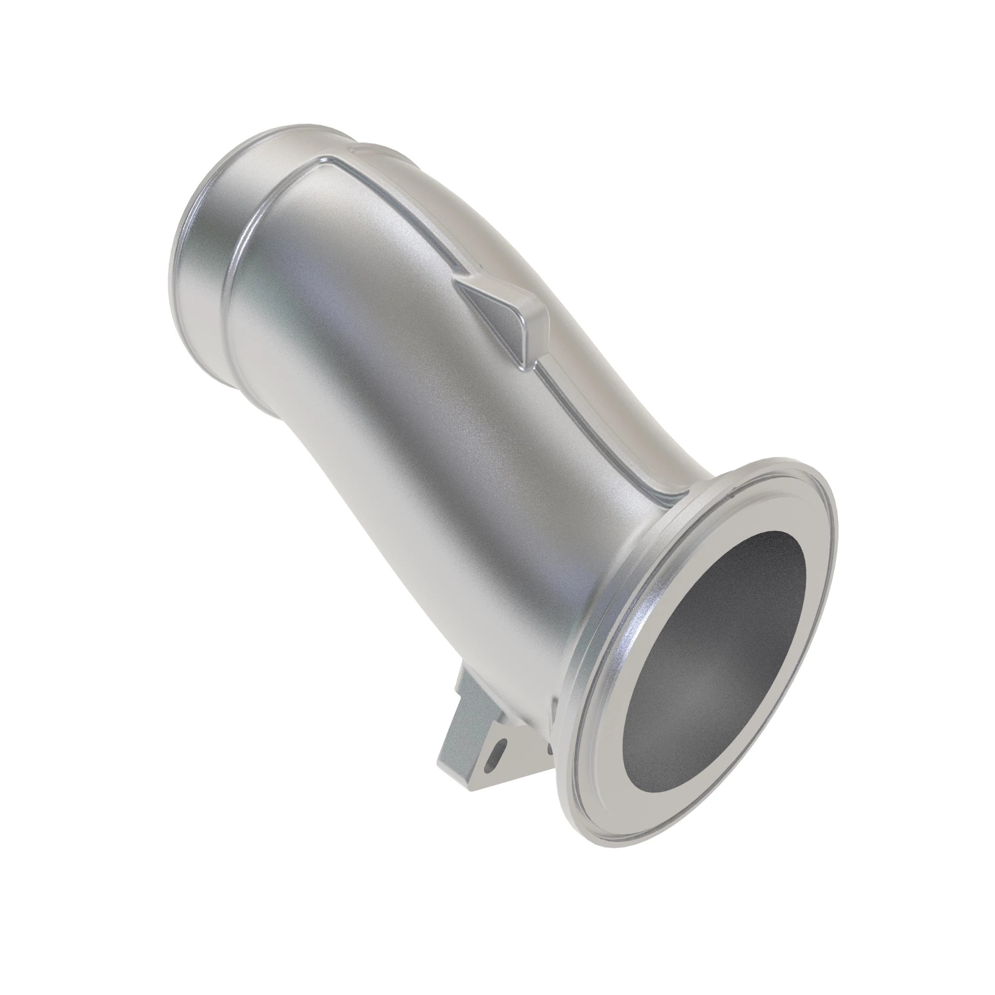 AIR INTAKE, S-SHAPE INTAKE 6"X5"