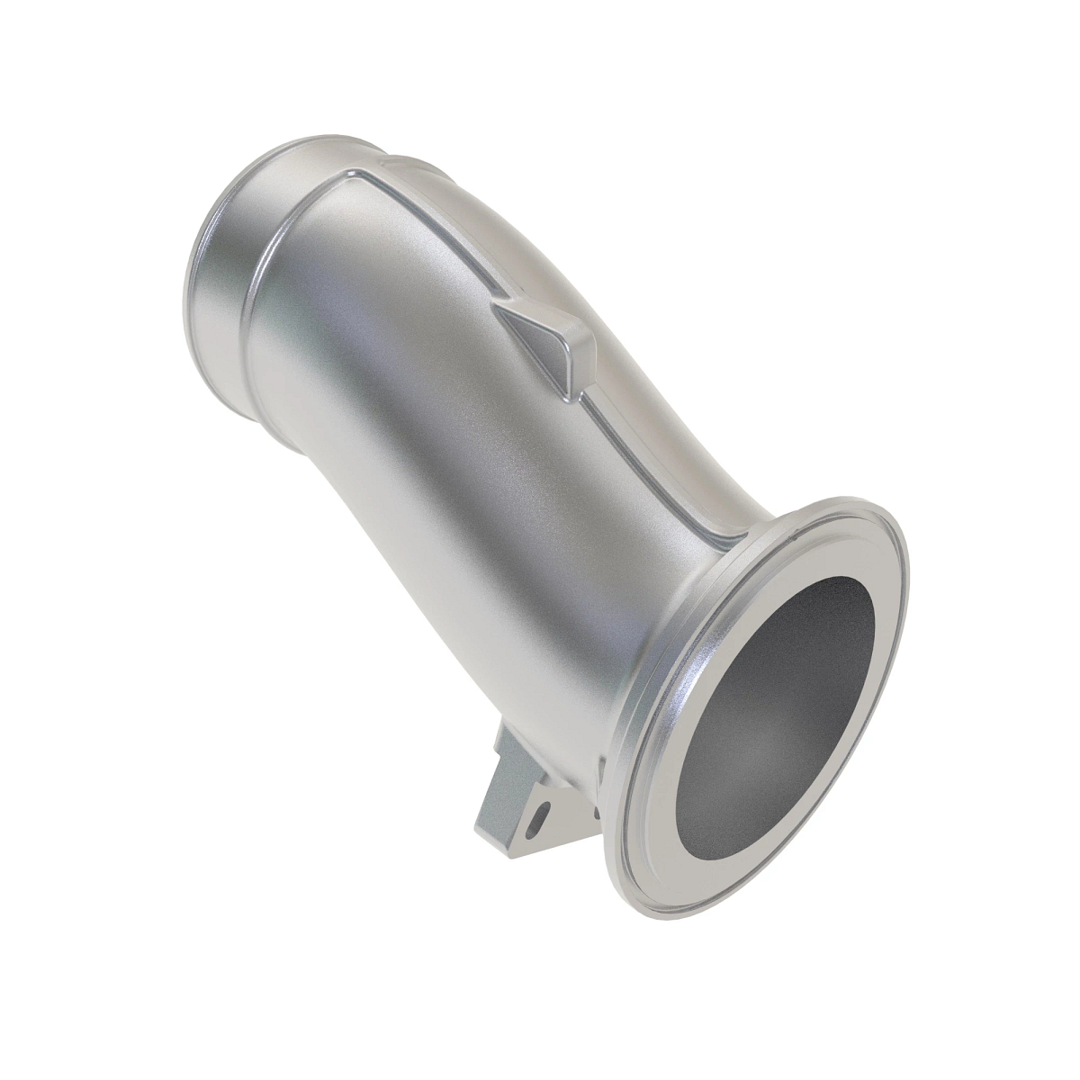 AIR INTAKE, S-SHAPE INTAKE 6"X5"