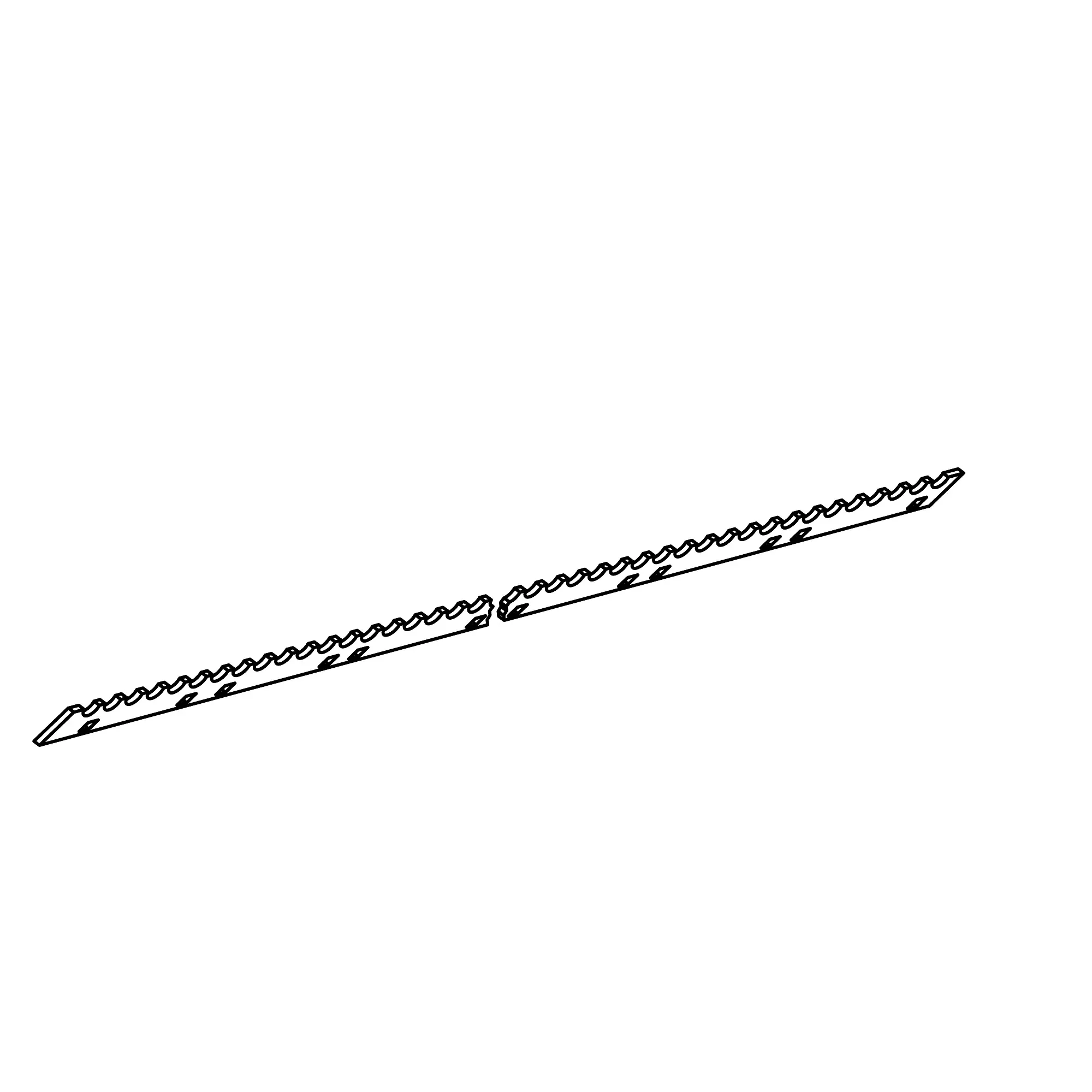 John Deere Discharge Beater Strip Kit - AH234509
