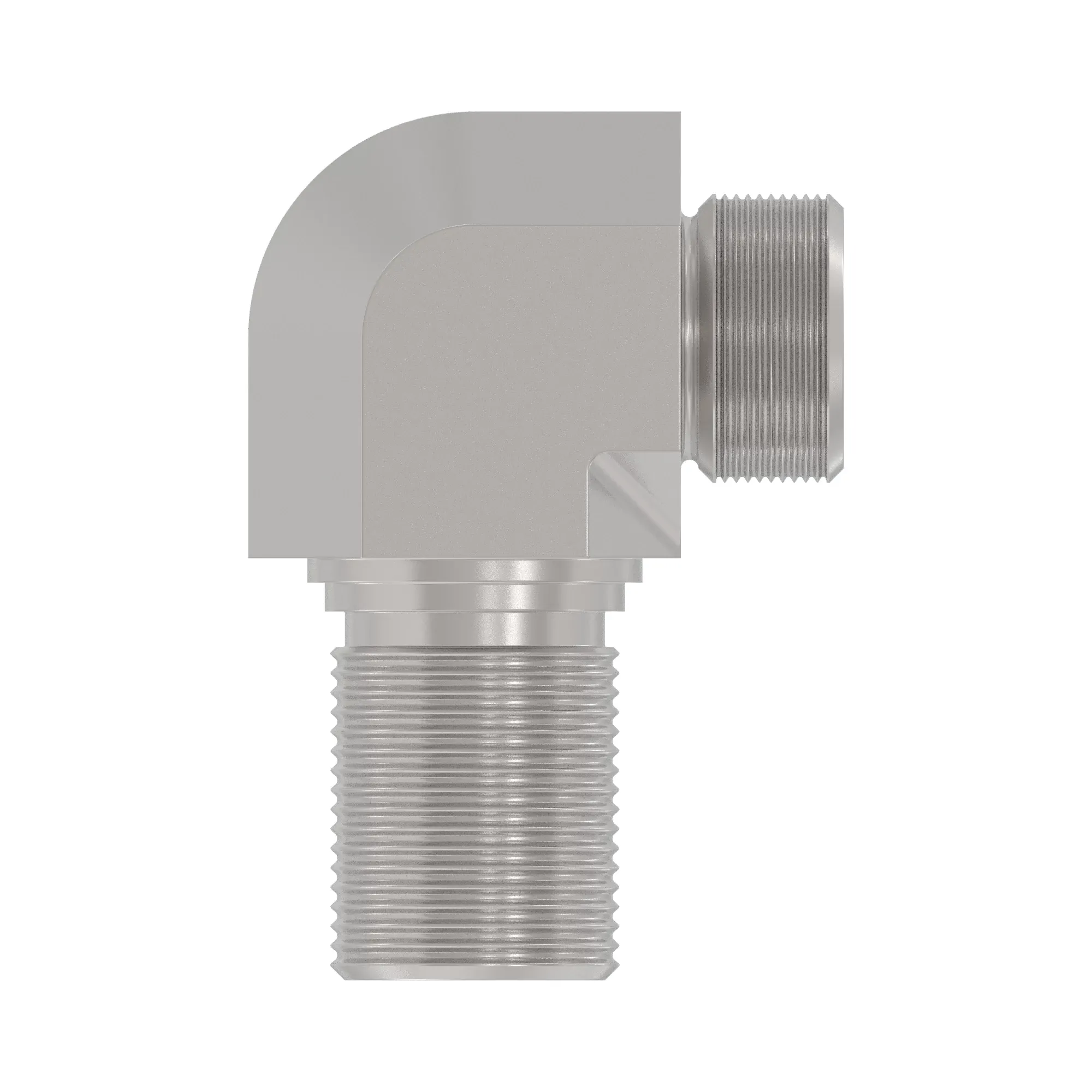 90 DEG BULKHEAD ELBOW (BHE), ORFS