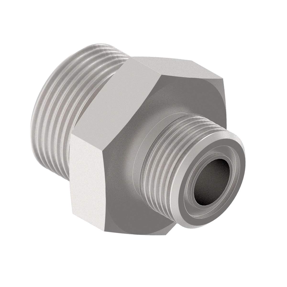 Stud Straight, ORFS W/Metric Hex