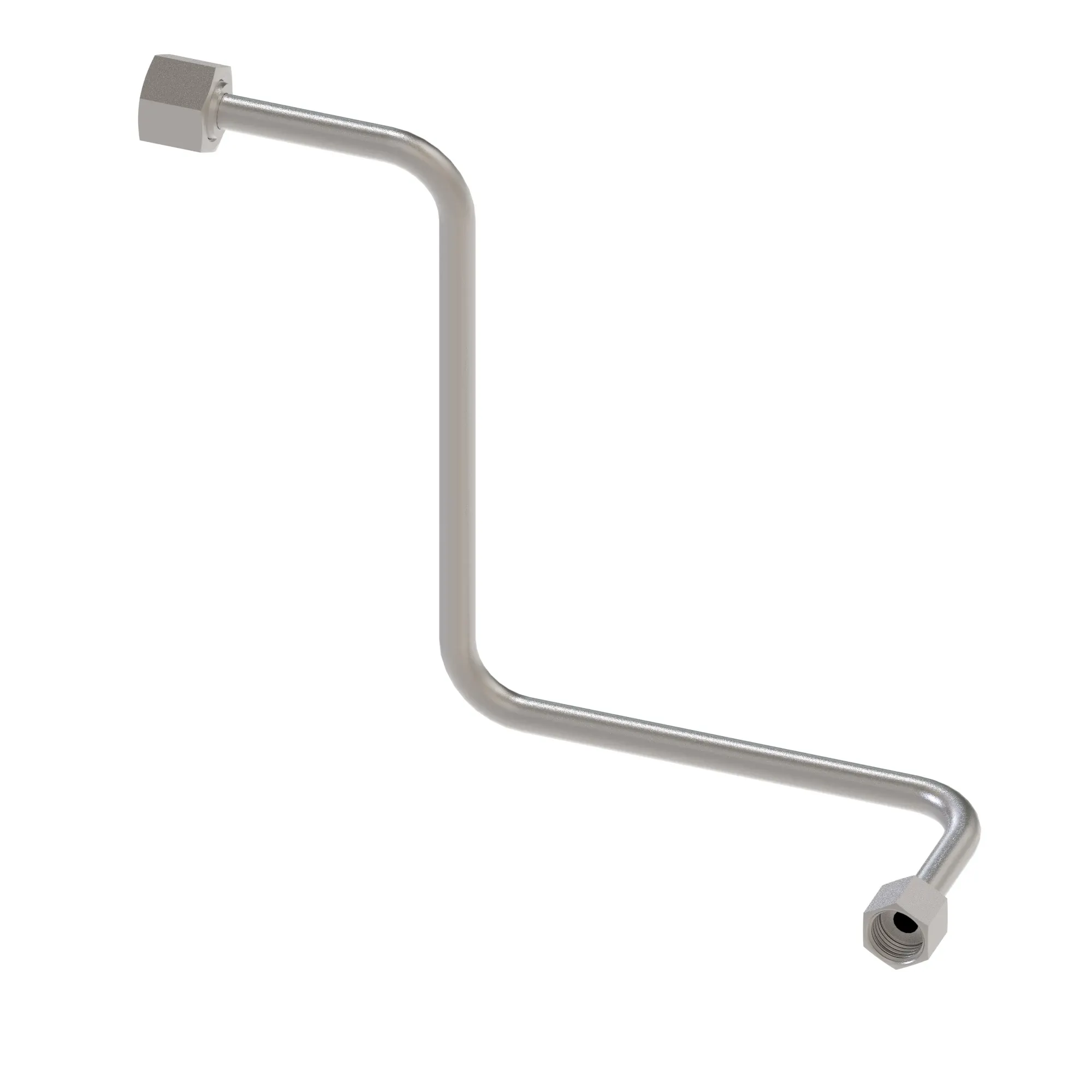 John Deere Front SCV Coupler Upper RH Oil Line - RE558431