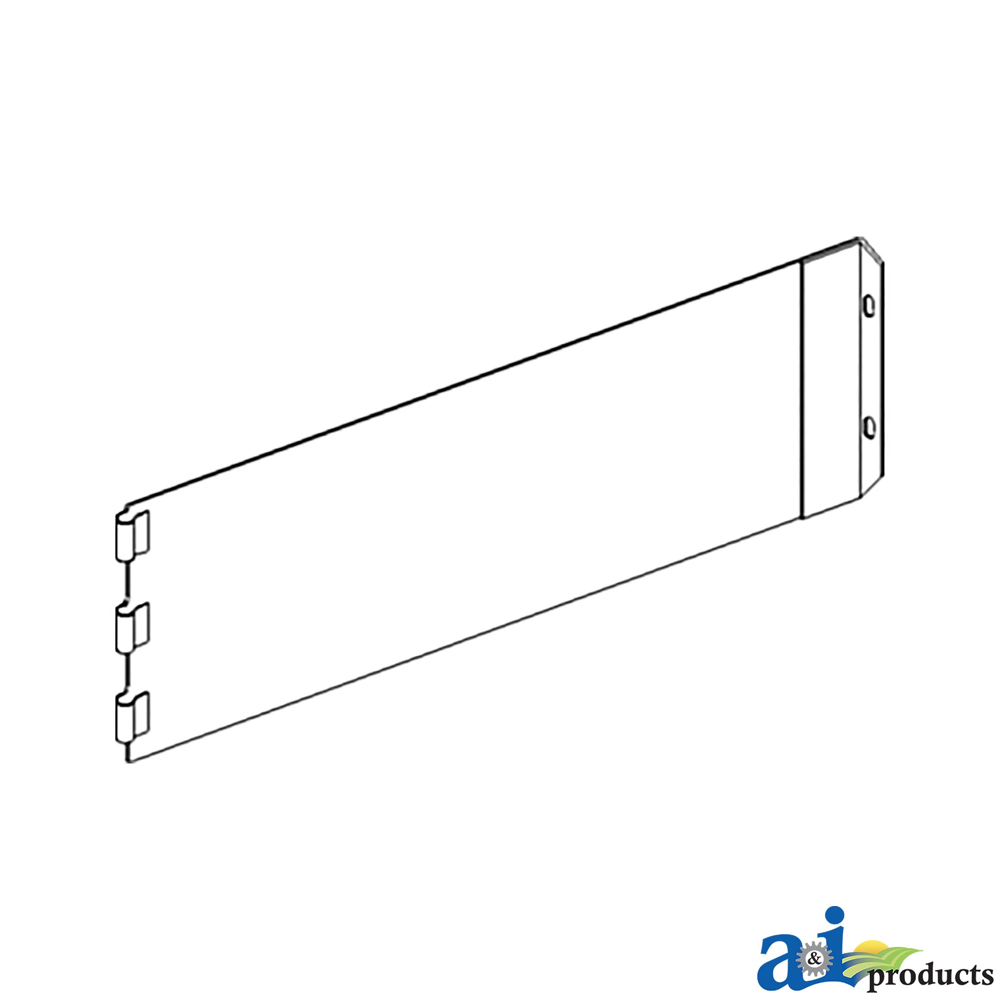 A&I Products Lower Clean Grain Elevator Door - A-AH129357