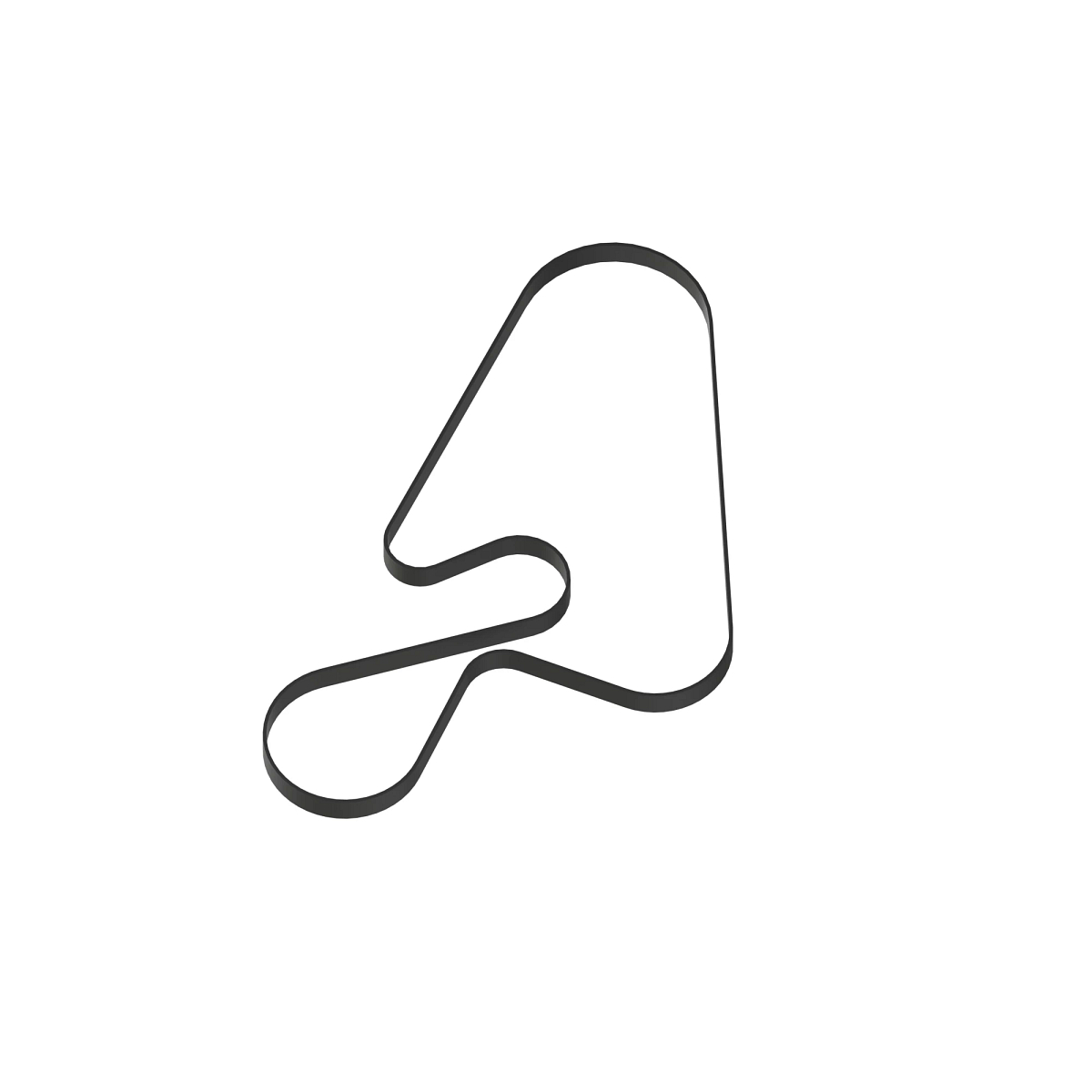 V-BELT, AUX DRIVE, IVT/16SPD PST W/