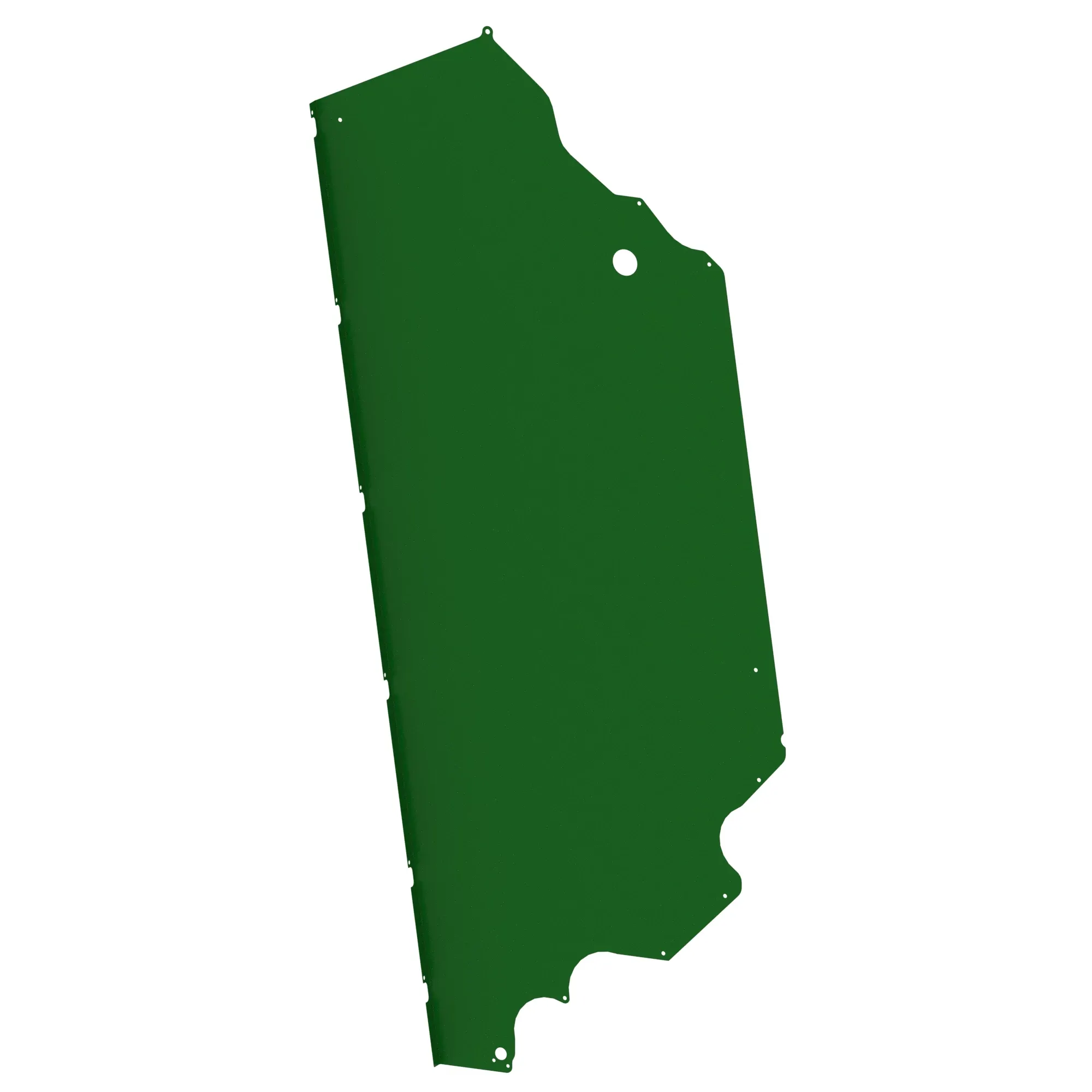 John Deere Right Hand Front Stainless Panel Sheet - KK81157