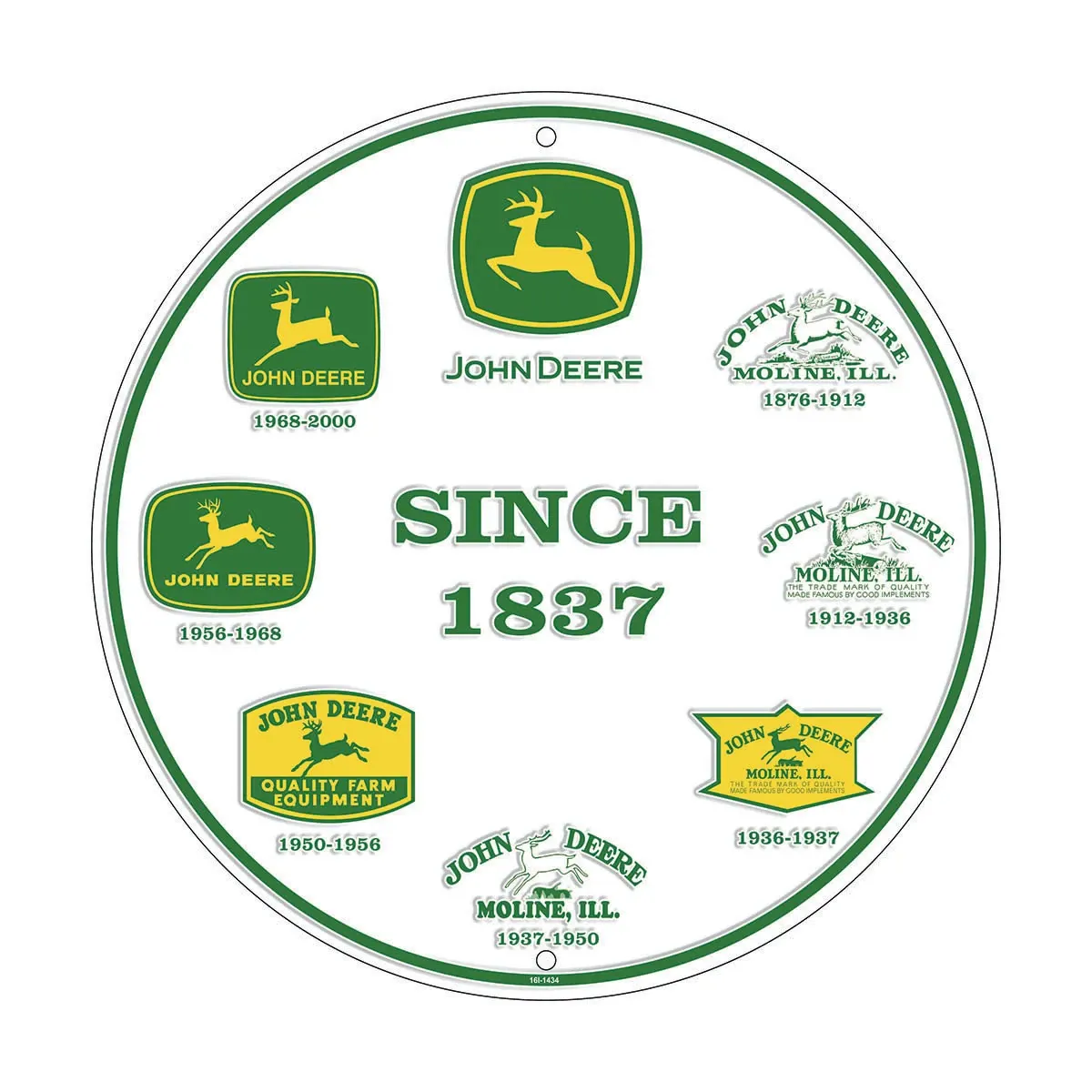 Metal Sign Round Since 1837