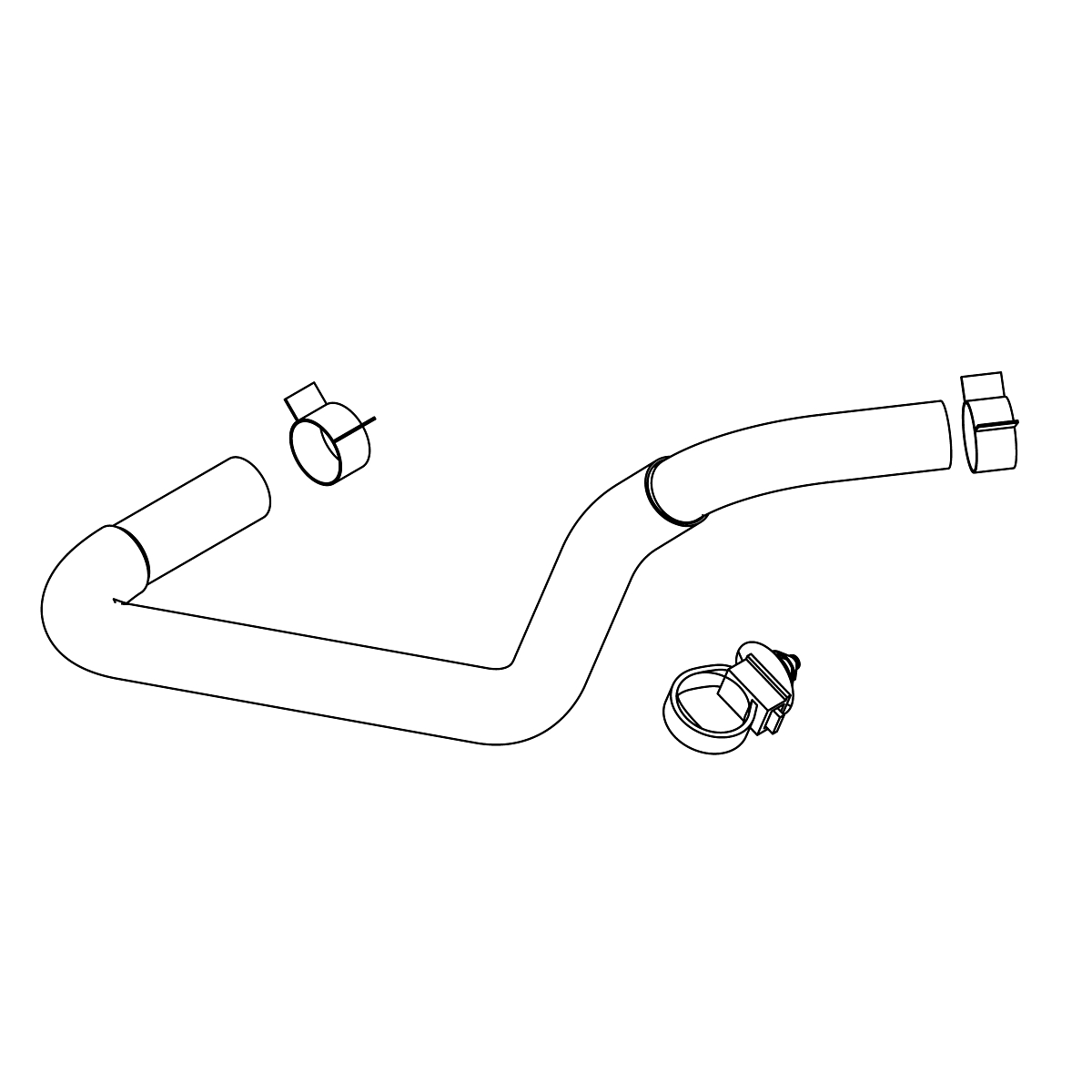 John Deere Fuel Line Hose - MIA882567