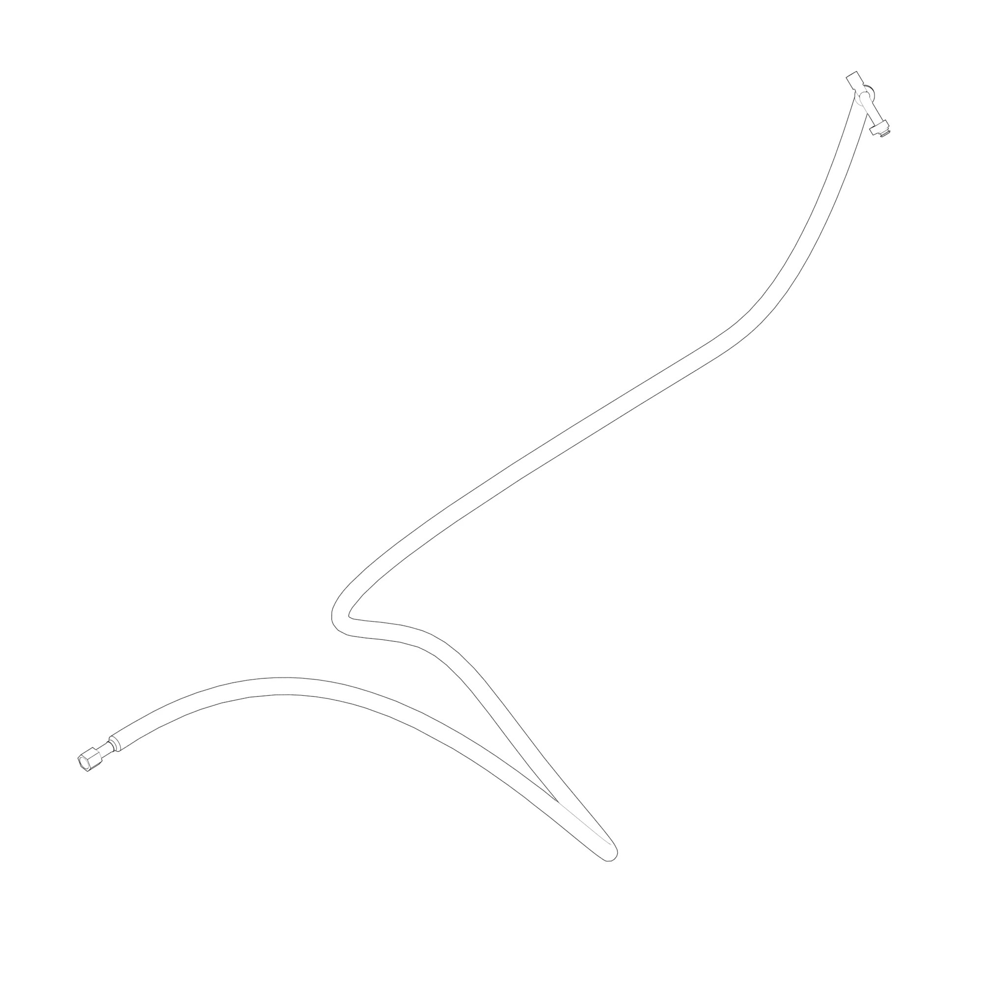 John Deere Refrigerant Hose - F695586